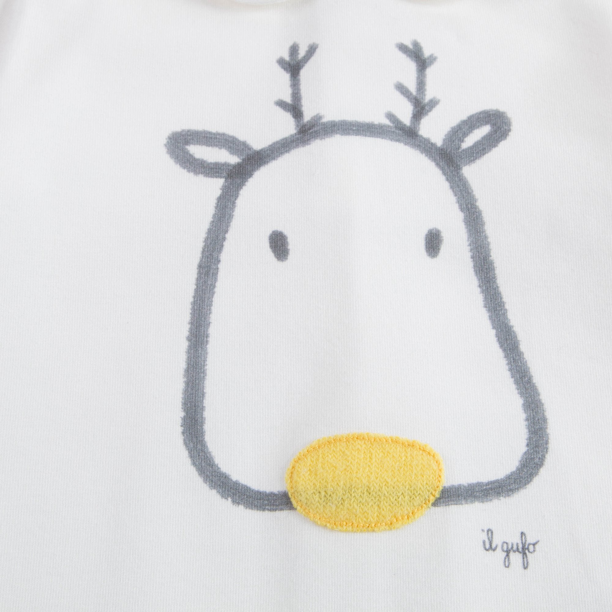 Baby Milk & Yellow Cotton T-shirt
