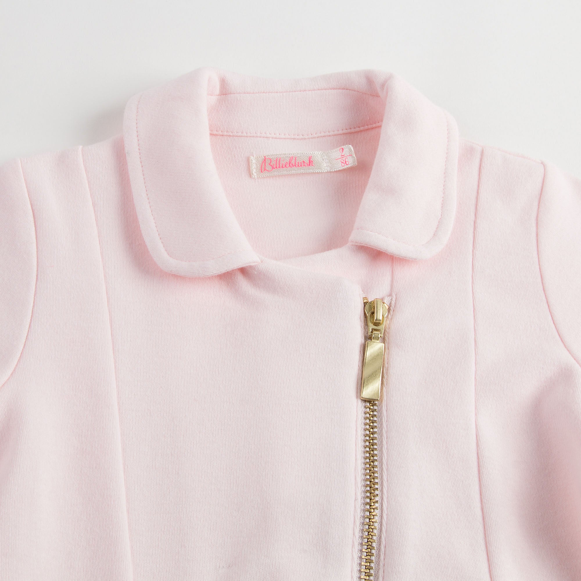Baby Girls Pink Patch Bunny Frilled Hem Cotton Blouse - CÉMAROSE | Children's Fashion Store - 4