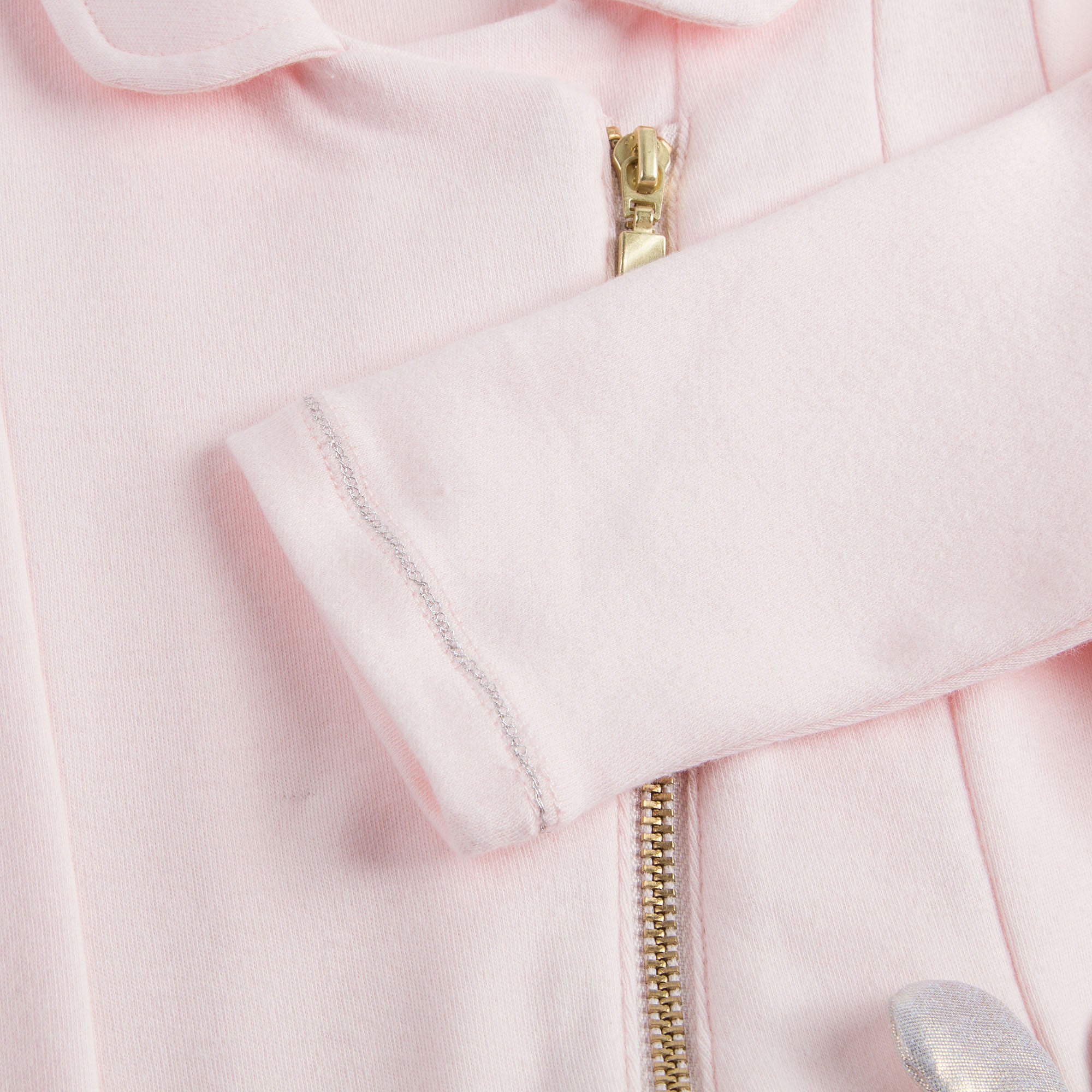 Baby Girls Pink Patch Bunny Frilled Hem Cotton Blouse - CÉMAROSE | Children's Fashion Store - 5