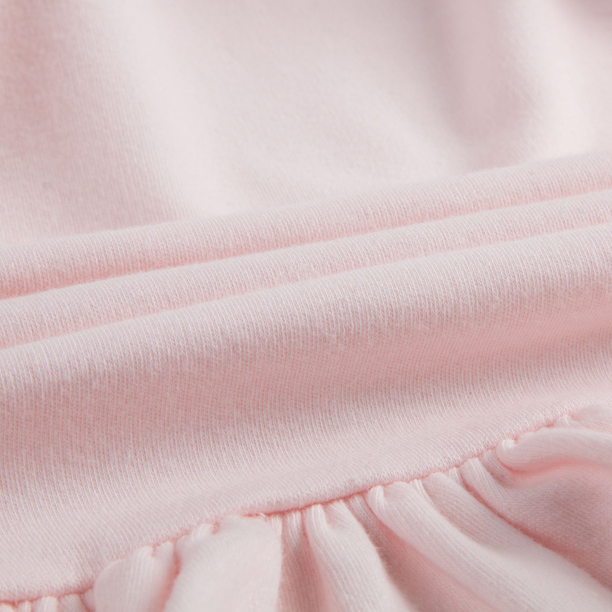 Baby Girls Pink Patch Bunny Frilled Hem Cotton Blouse - CÉMAROSE | Children's Fashion Store - 8