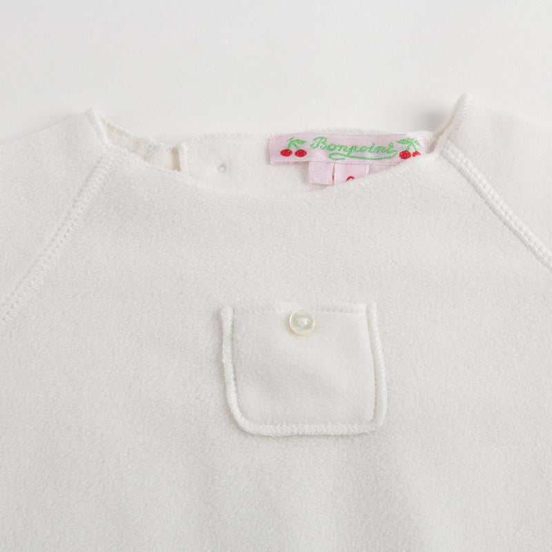 Baby Beige Tops & Bottoms Two Piece Set - CÉMAROSE | Children's Fashion Store - 3