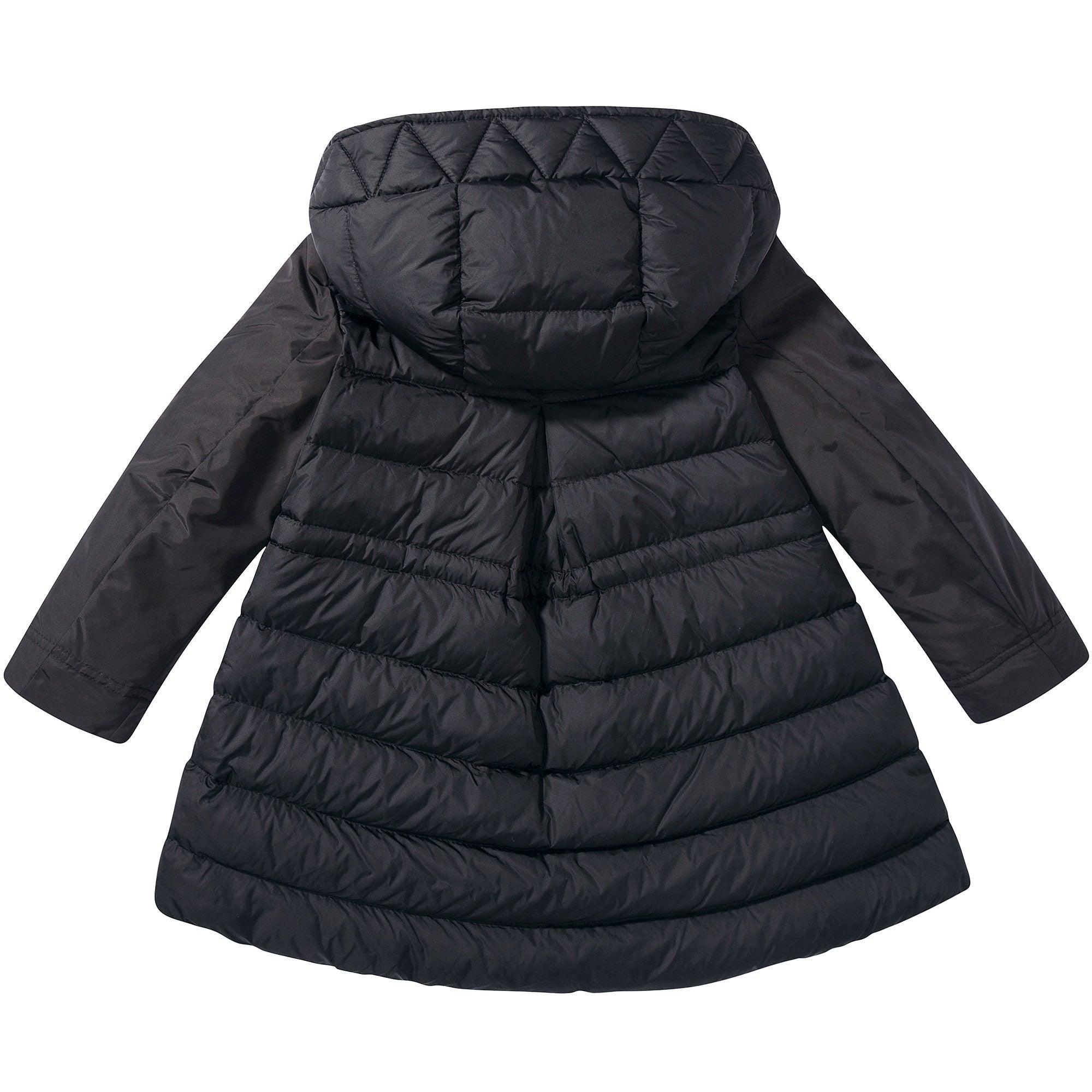 Girls  Black  "Cordial  Giubbotto"  Coat