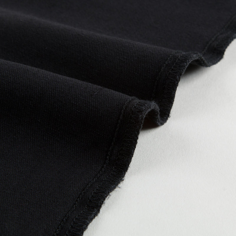 Girls Black Cotton Jersey Jeans - CÉMAROSE | Children's Fashion Store - 7