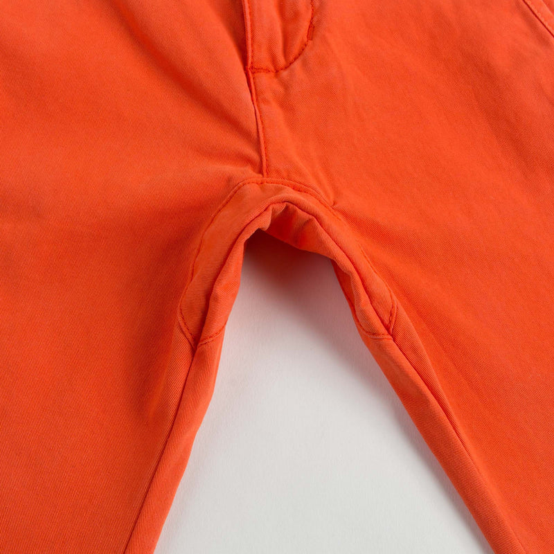 Boys Orange Jersey Cotton Trouser - CÉMAROSE | Children's Fashion Store - 5