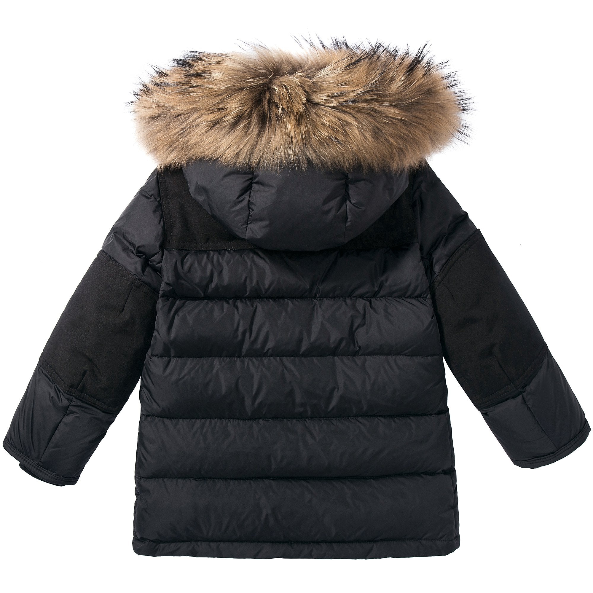 Girls  Black  "Devon Giubbotto" Coat