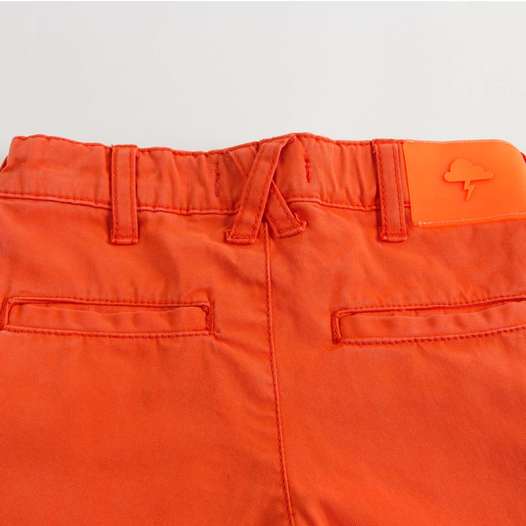 Boys Orange Jersey Cotton Trouser - CÉMAROSE | Children's Fashion Store - 7