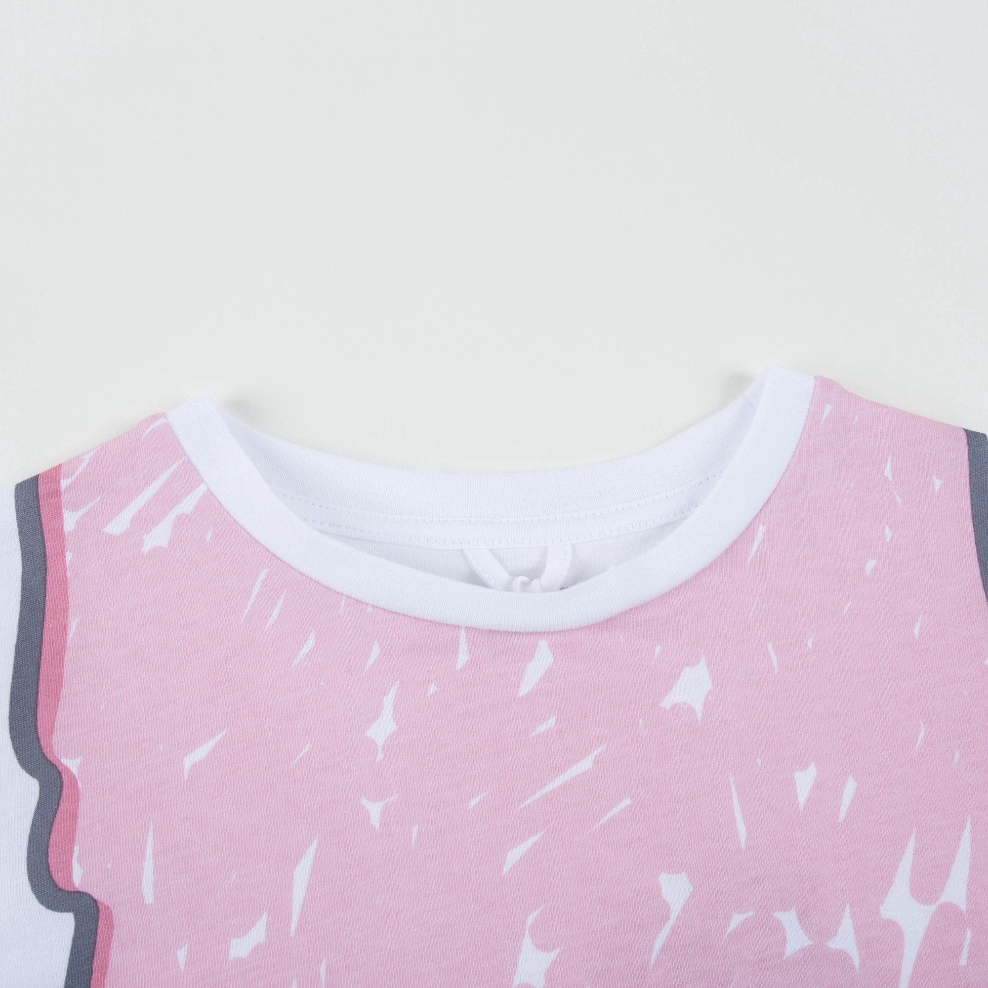 Girls White Icecream Printed T-shirt