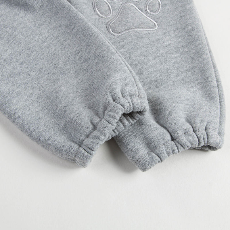 Baby Boys Grey Rib Cuffs Cotton Trouser - CÉMAROSE | Children's Fashion Store - 6