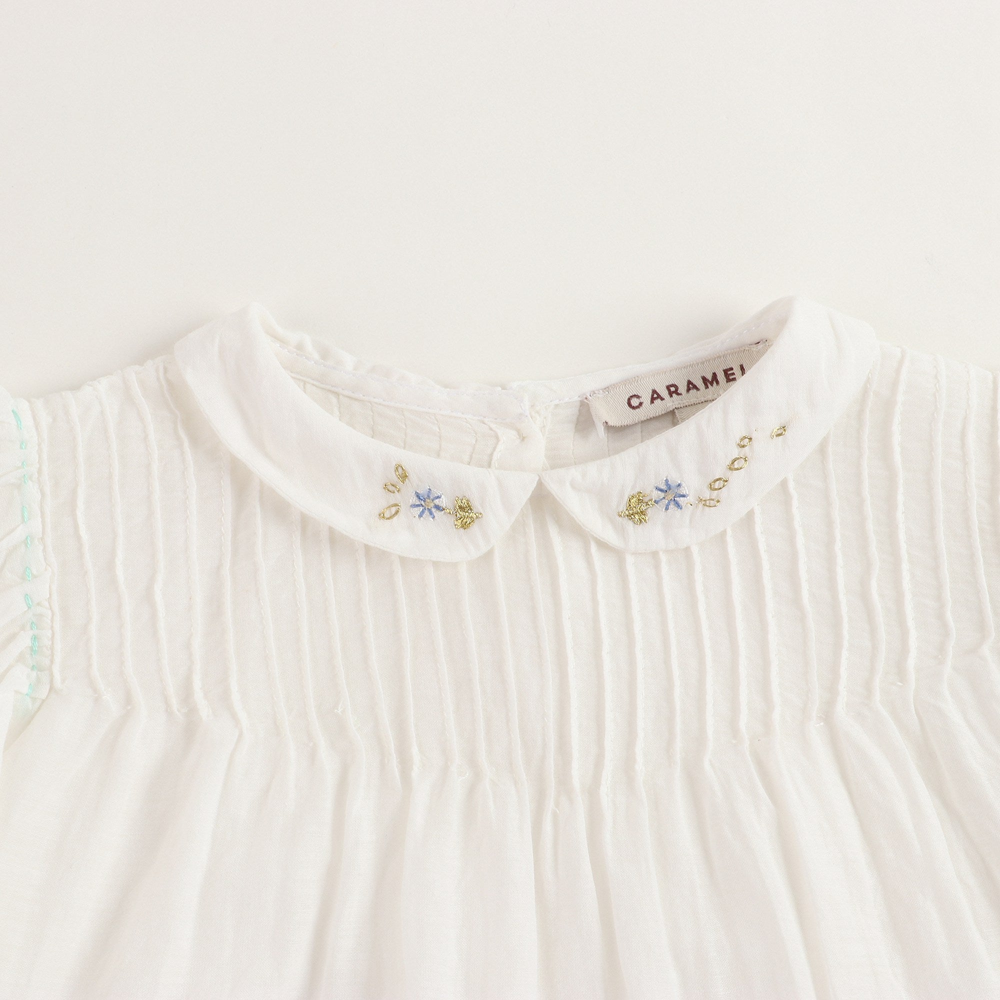 Baby Girls White Cotton Dress