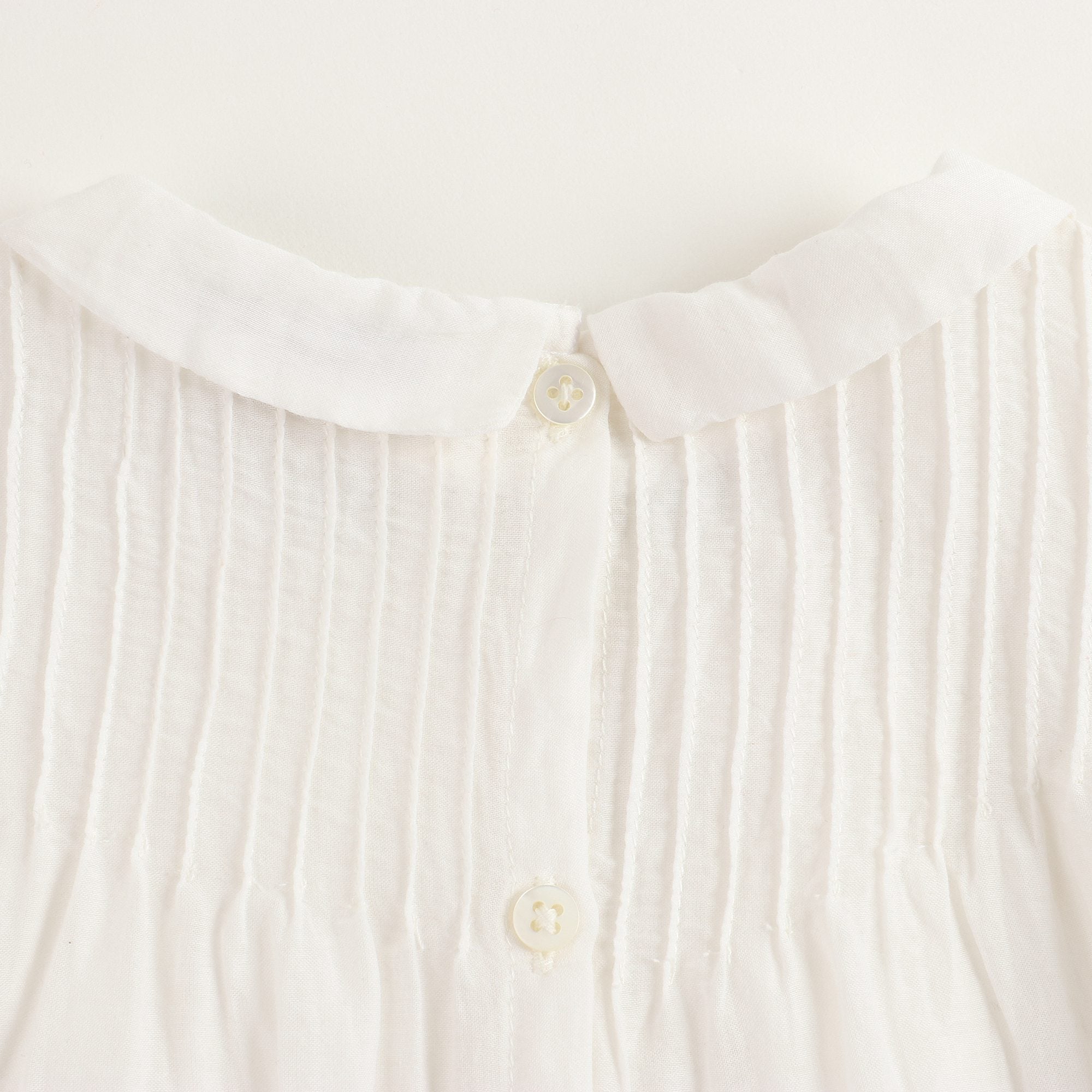 Baby Girls White Cotton Dress