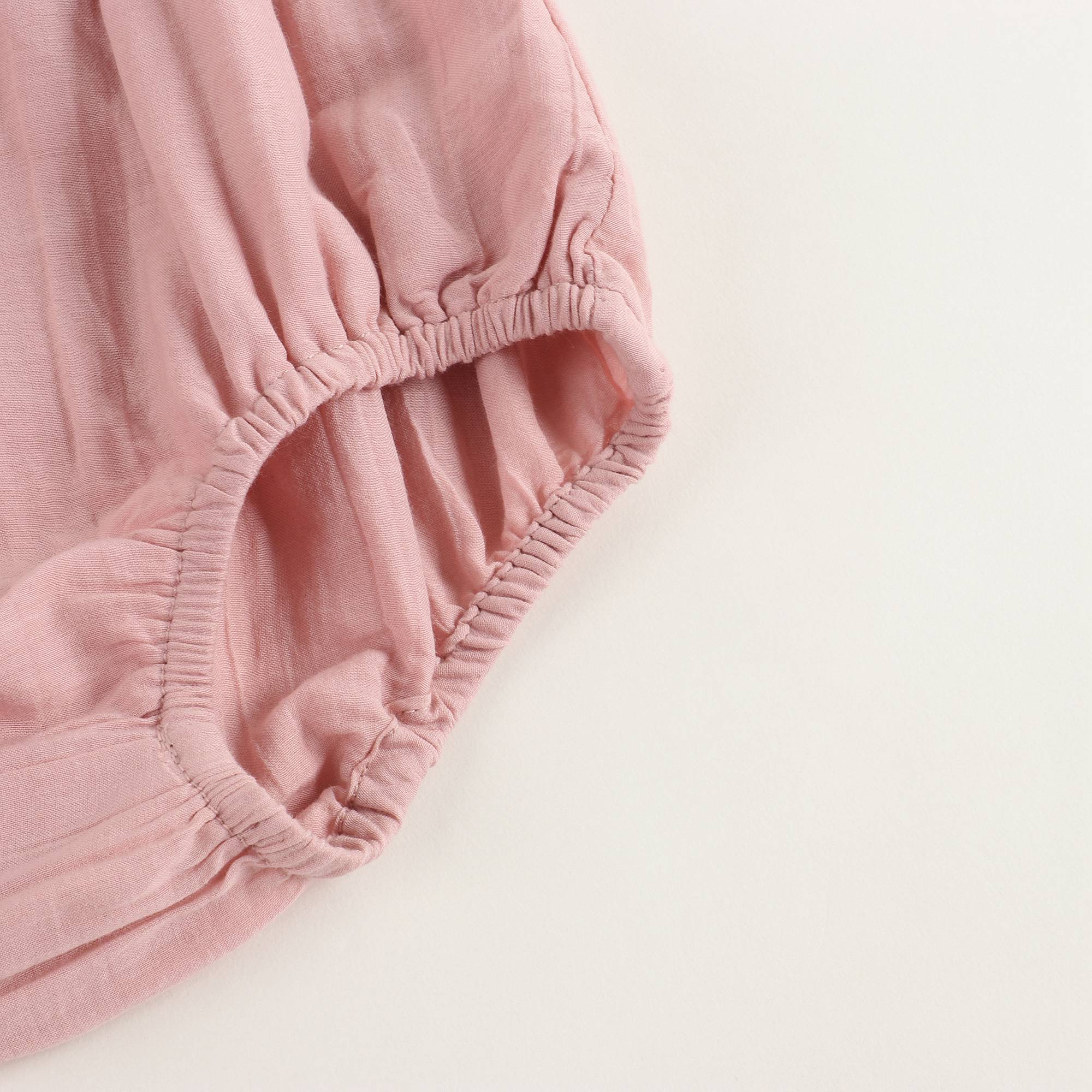 Baby Girls Pink Cotton Dress