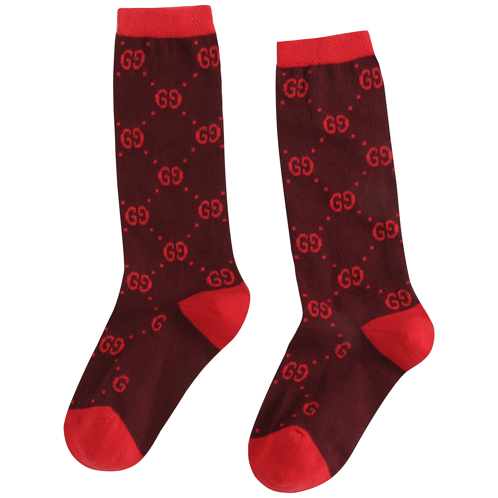 Boys & Girls Red Cotton Socks