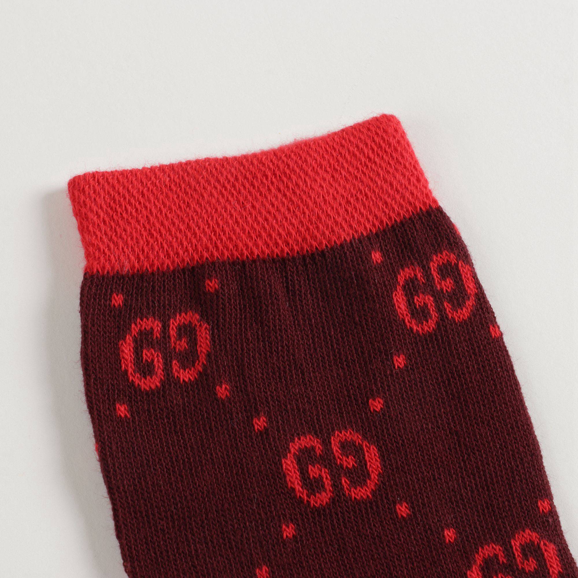Boys & Girls Red Cotton Socks
