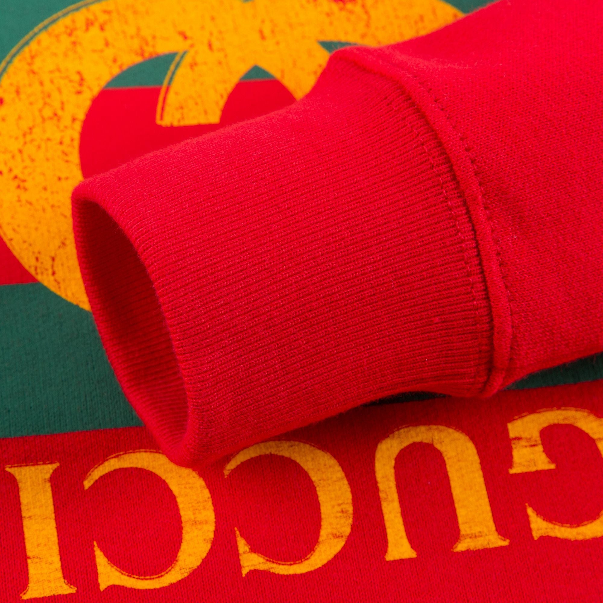 Girls Red Logo Sweatshirt