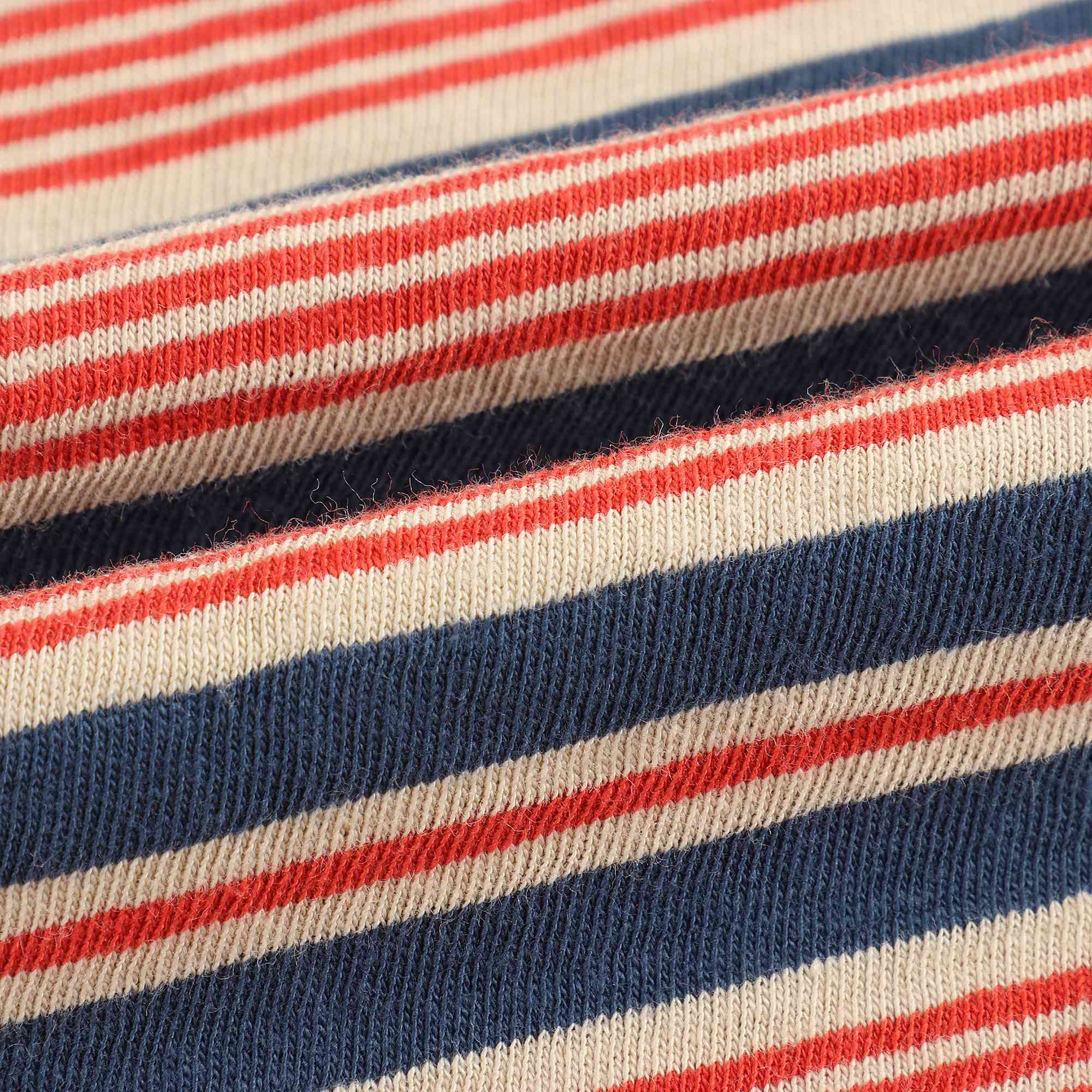 Baby Red Stripes Cotton T-shirt