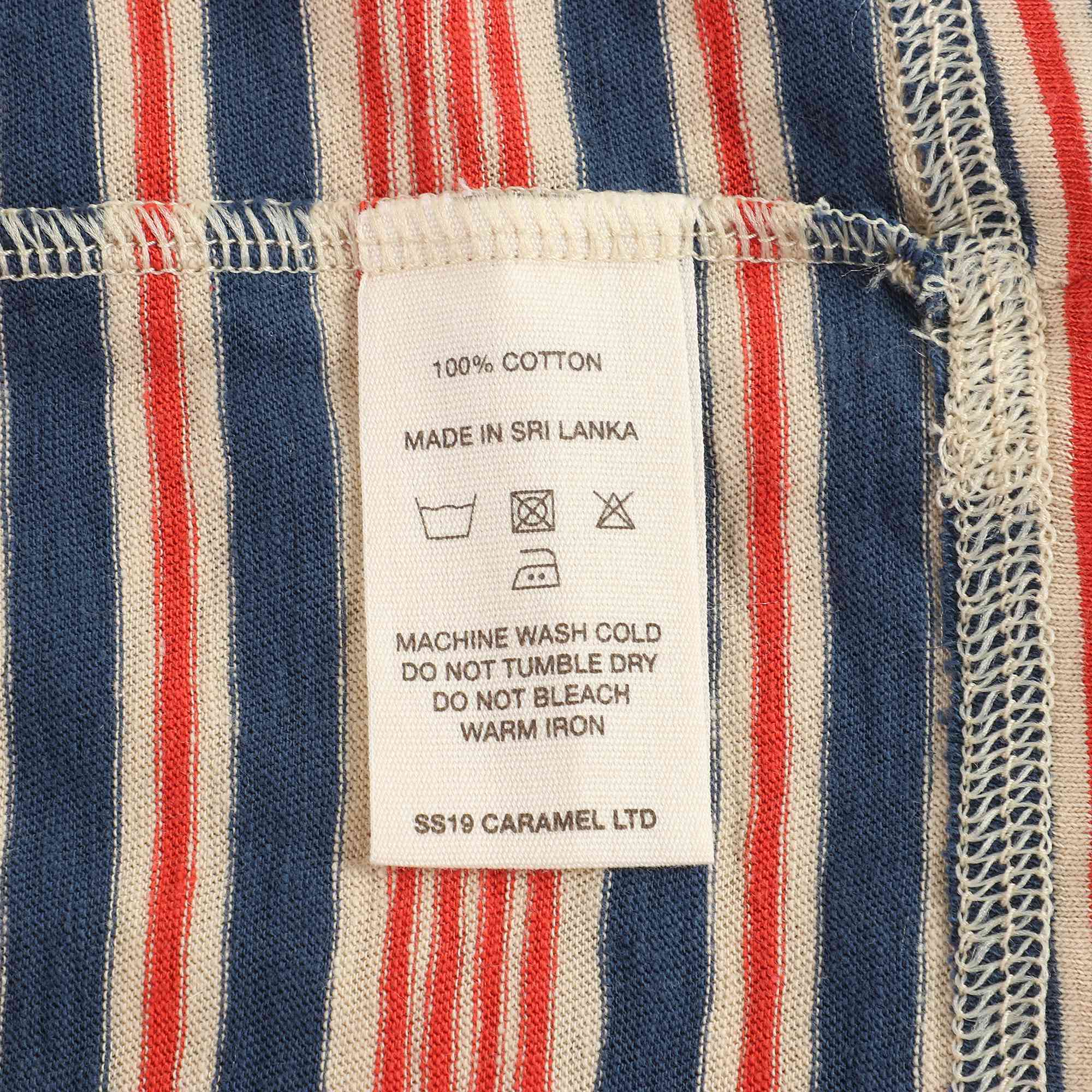 Baby Red Stripes Cotton T-shirt