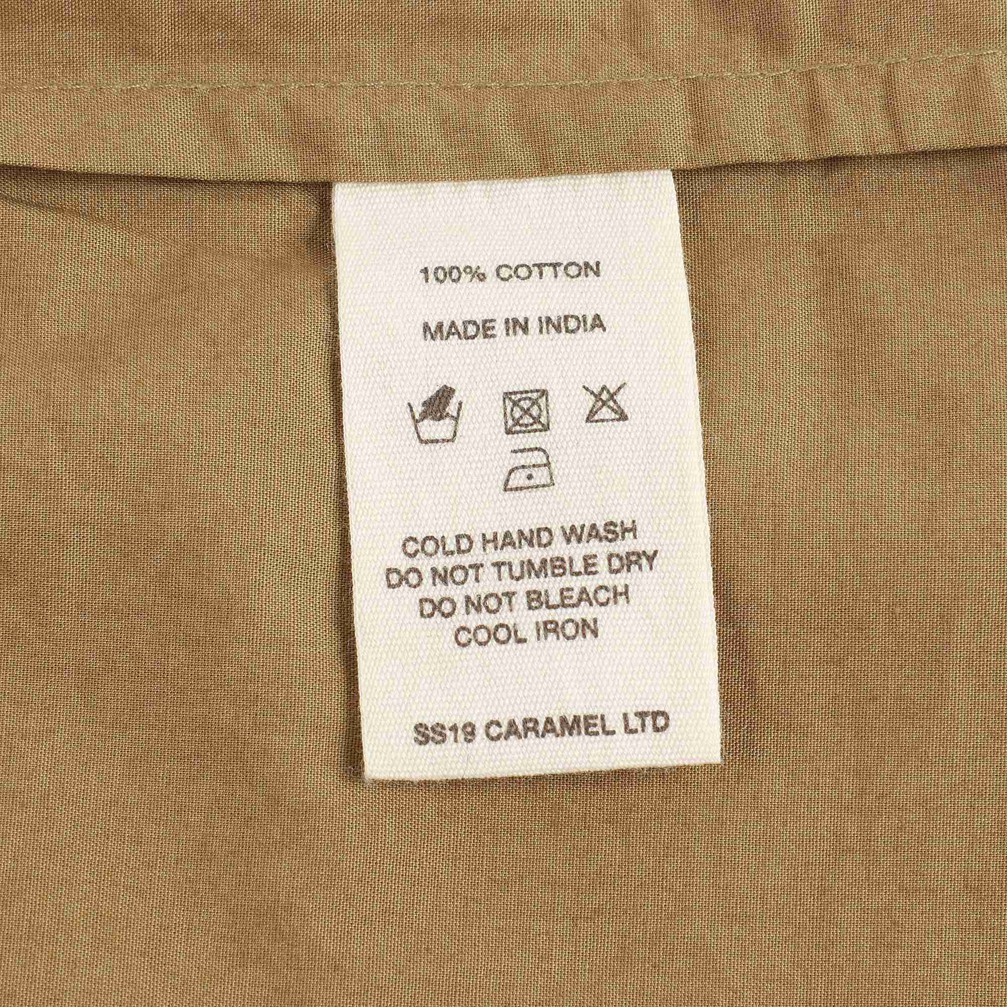 Girls Olive Cotton Top