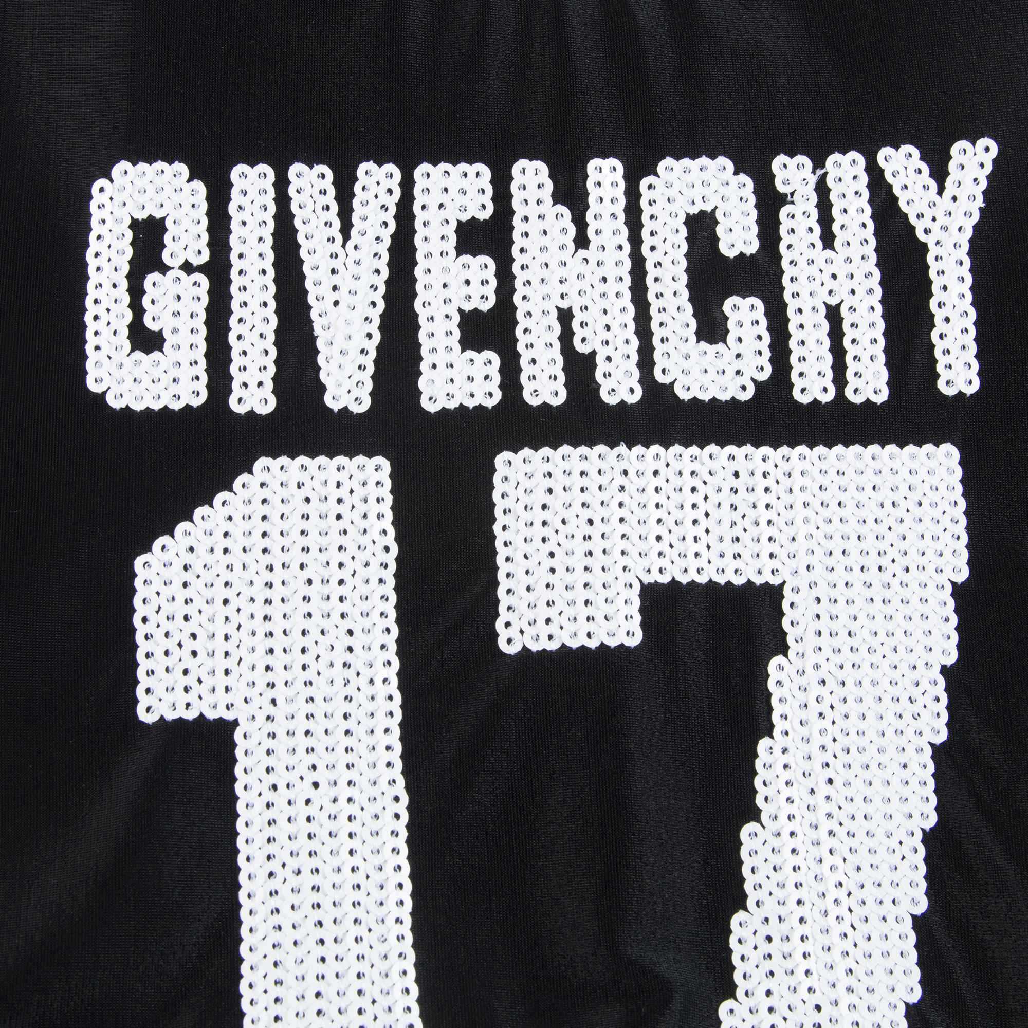 Girls Black Logo Sweater
