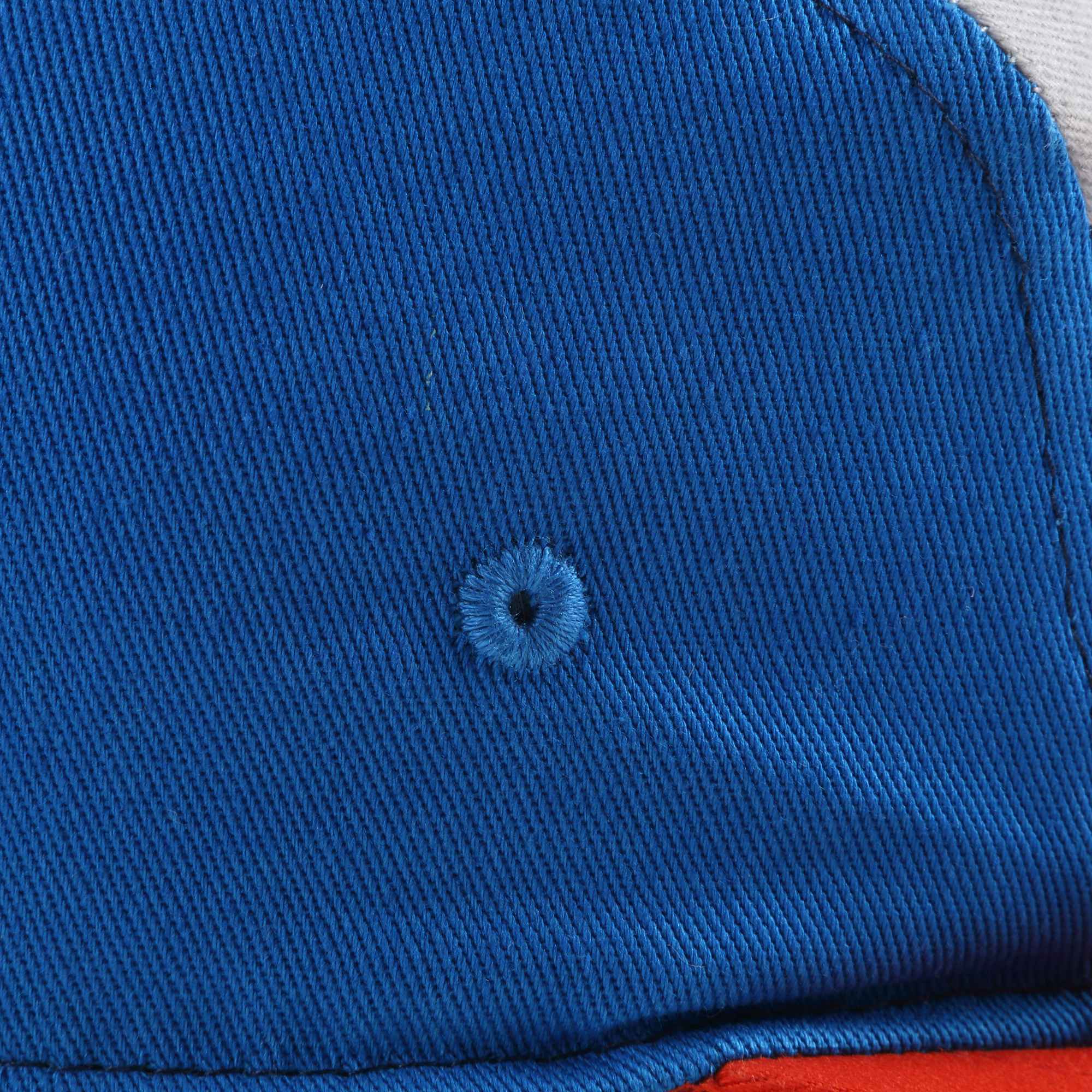 Boys Vivid Blue Logo Cotton Hat