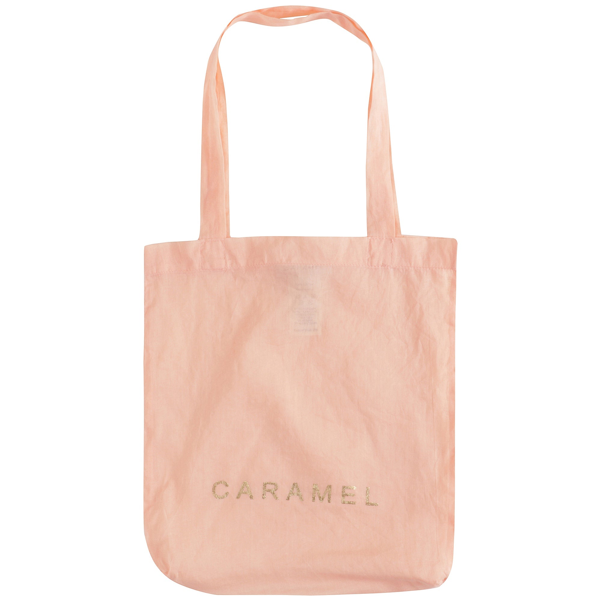 Girls Orange Logo Cotton Bag