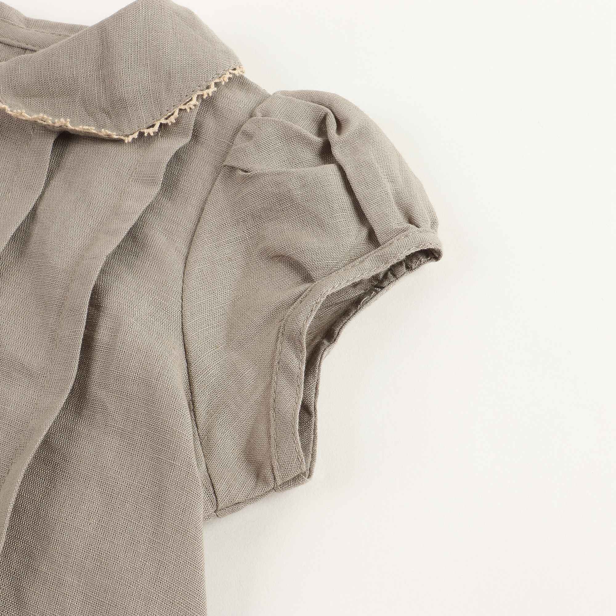 Baby Girls Stone Grey Dress