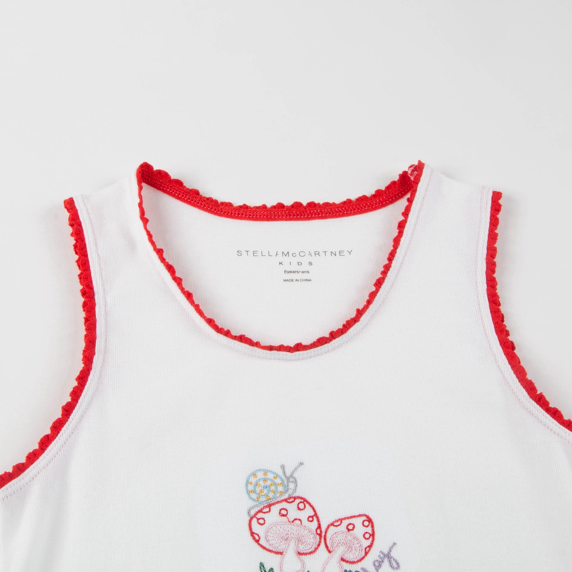 Girls White Anticipato Prim Vests 7 Pack Gift Set