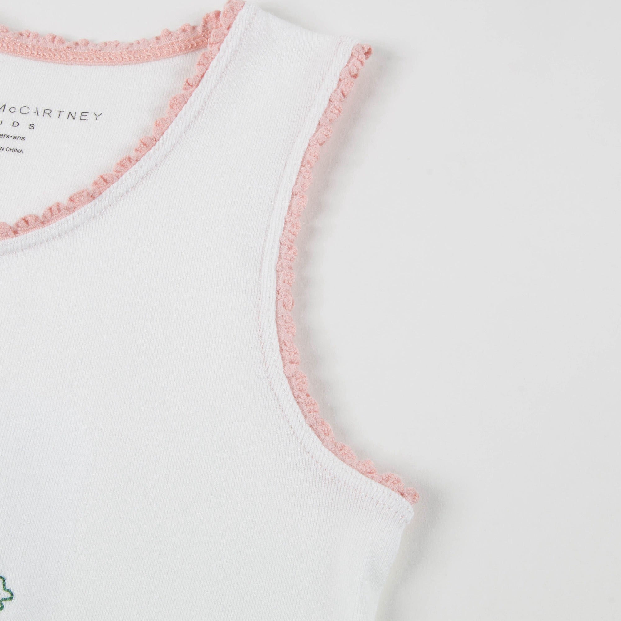 Girls White Anticipato Prim Vests 7 Pack Gift Set