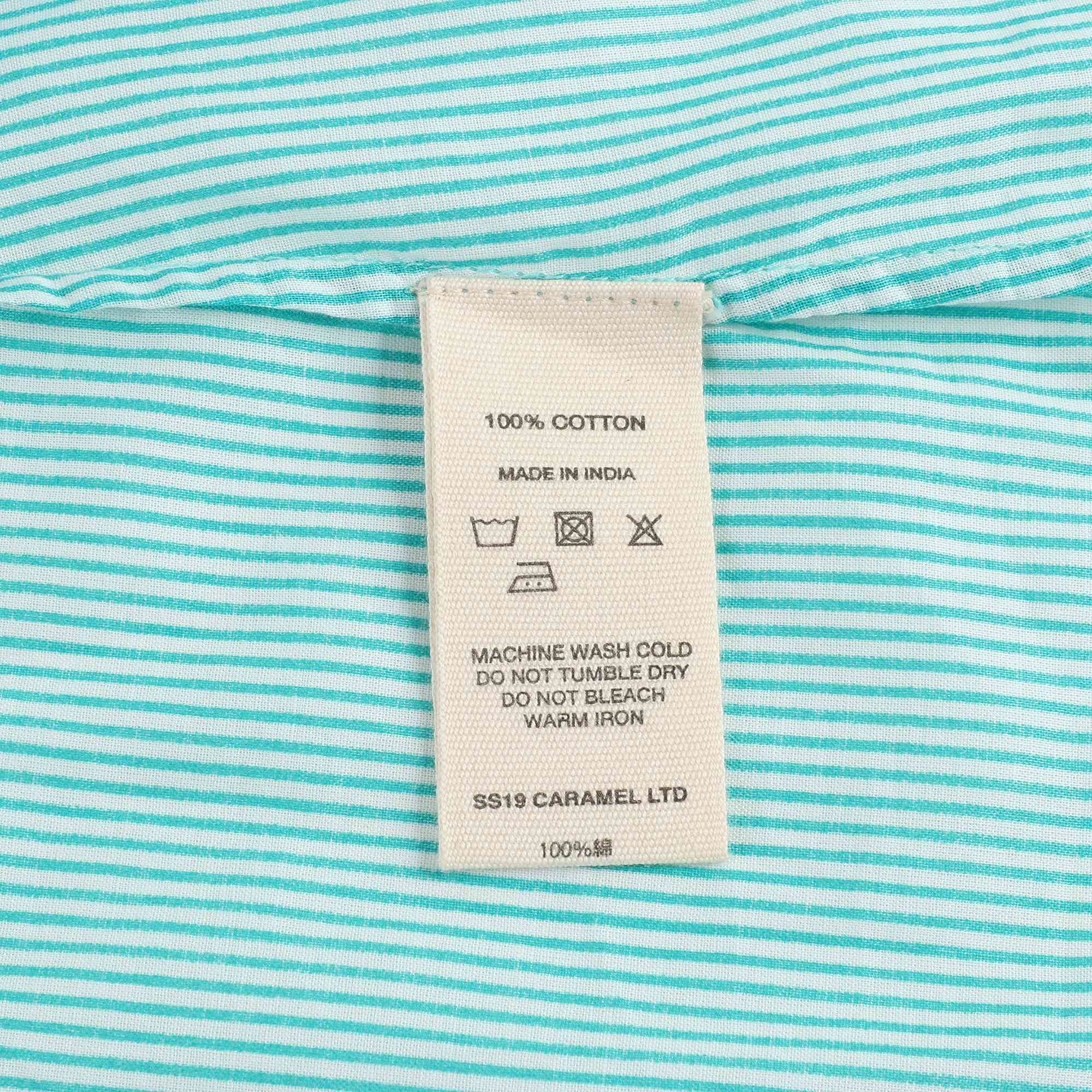 Girls Mint Cotton Dress