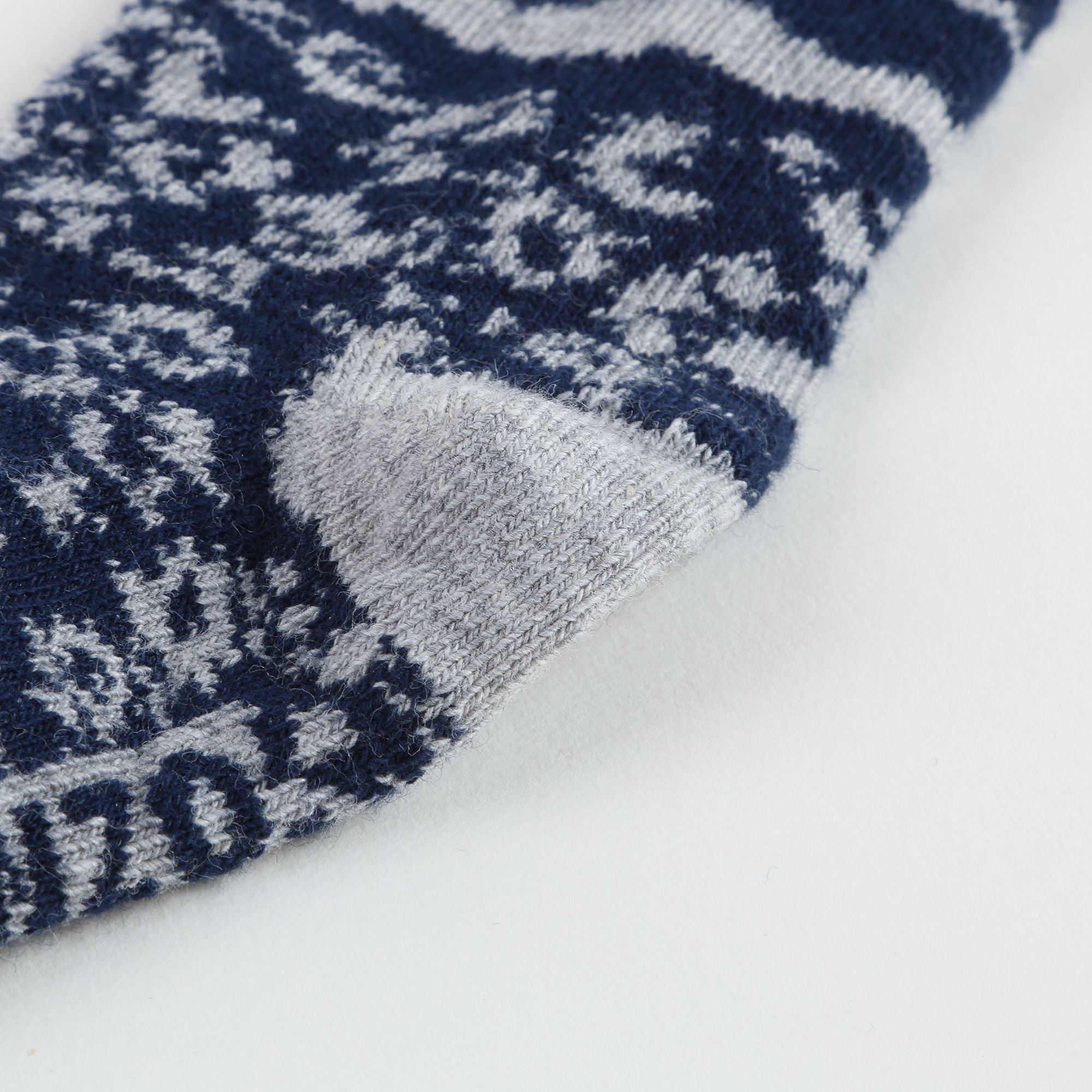 Girls Marl Grey Cotton Tights