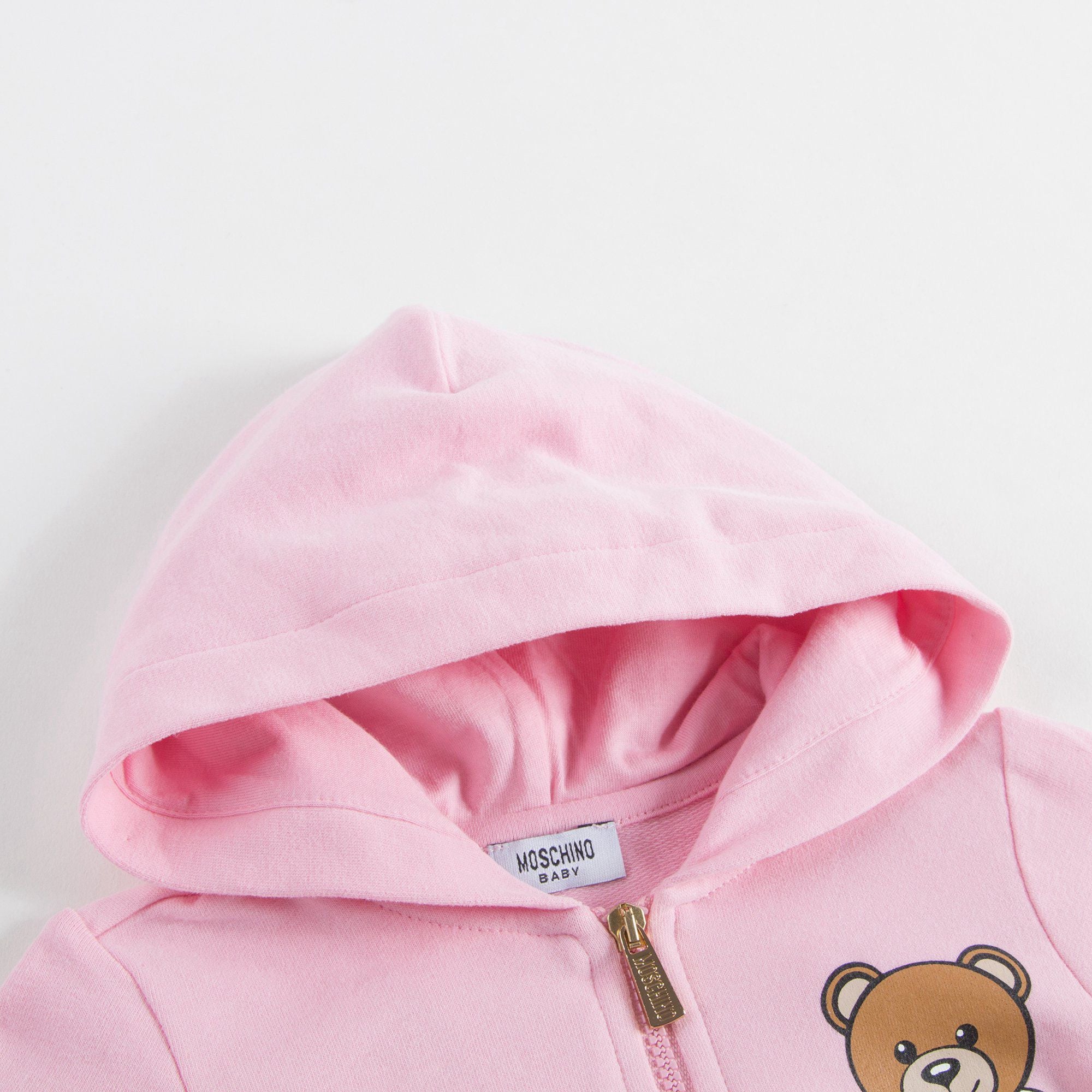 Baby Pink Cotton Toy Tracksuit