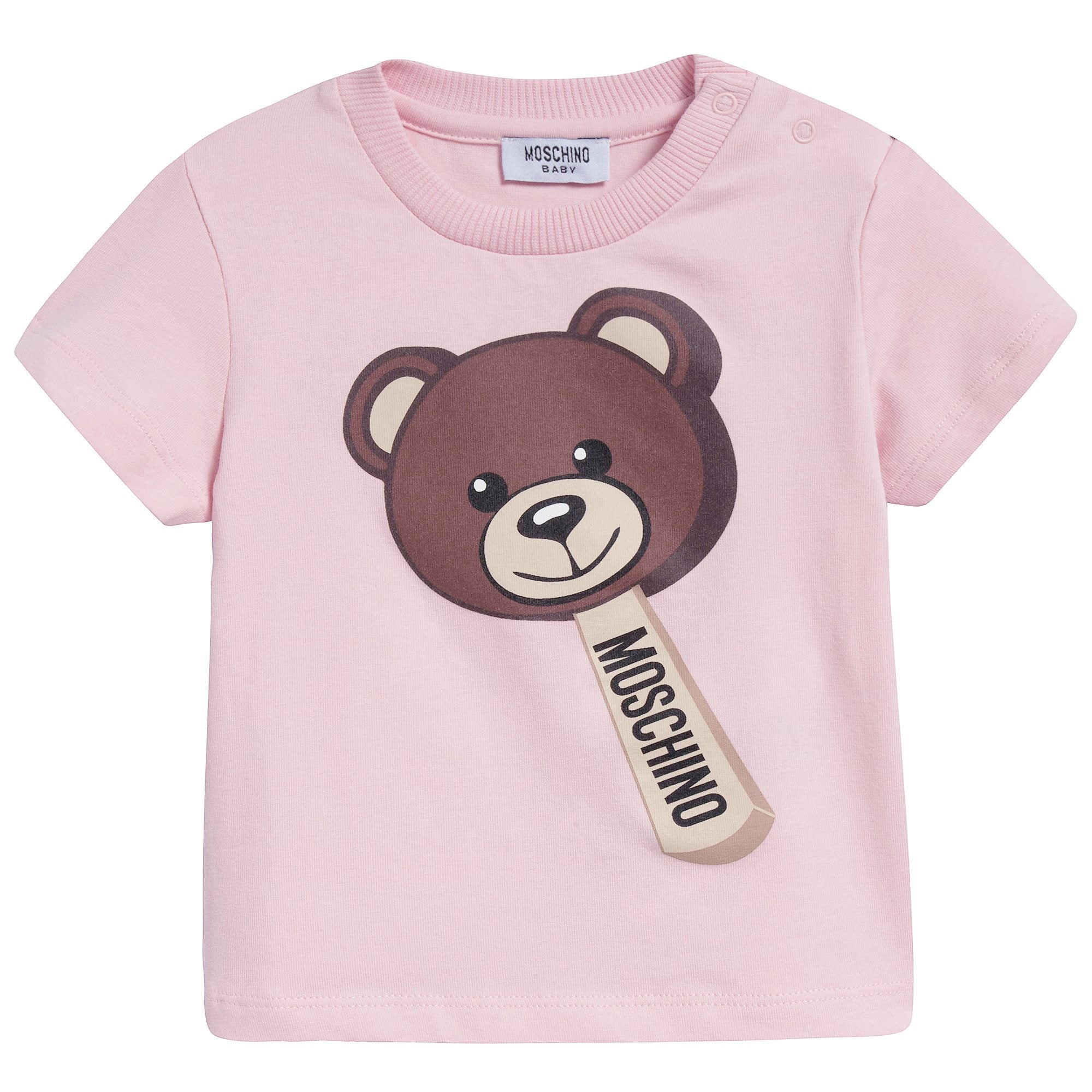 Baby Girls Sweet Rose Cotton T-shirt