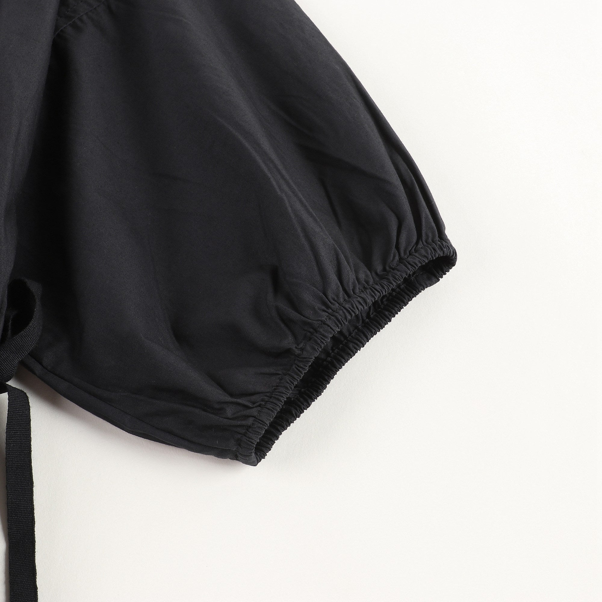 Girls Black Cotton Dress