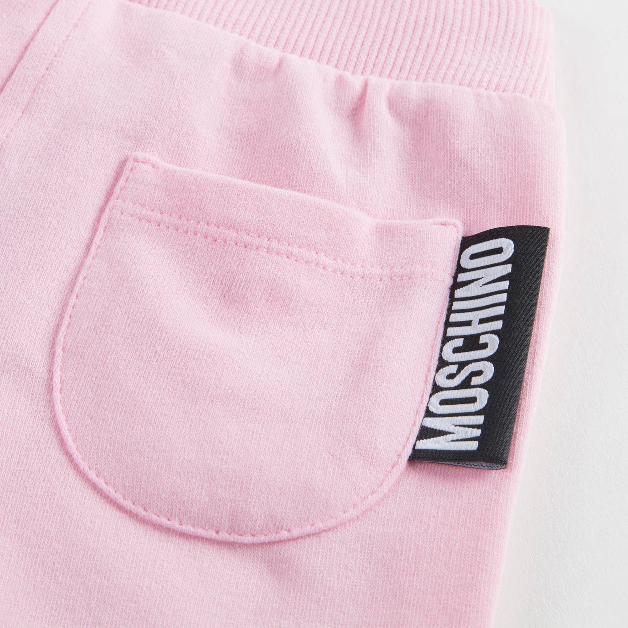 Baby Pink Cotton Toy Tracksuit