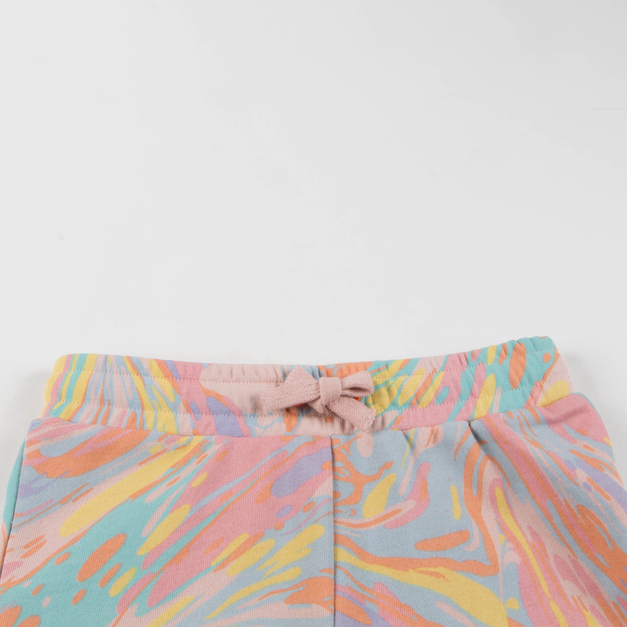 Girls Marble Printed Anticipato Prim Shorts