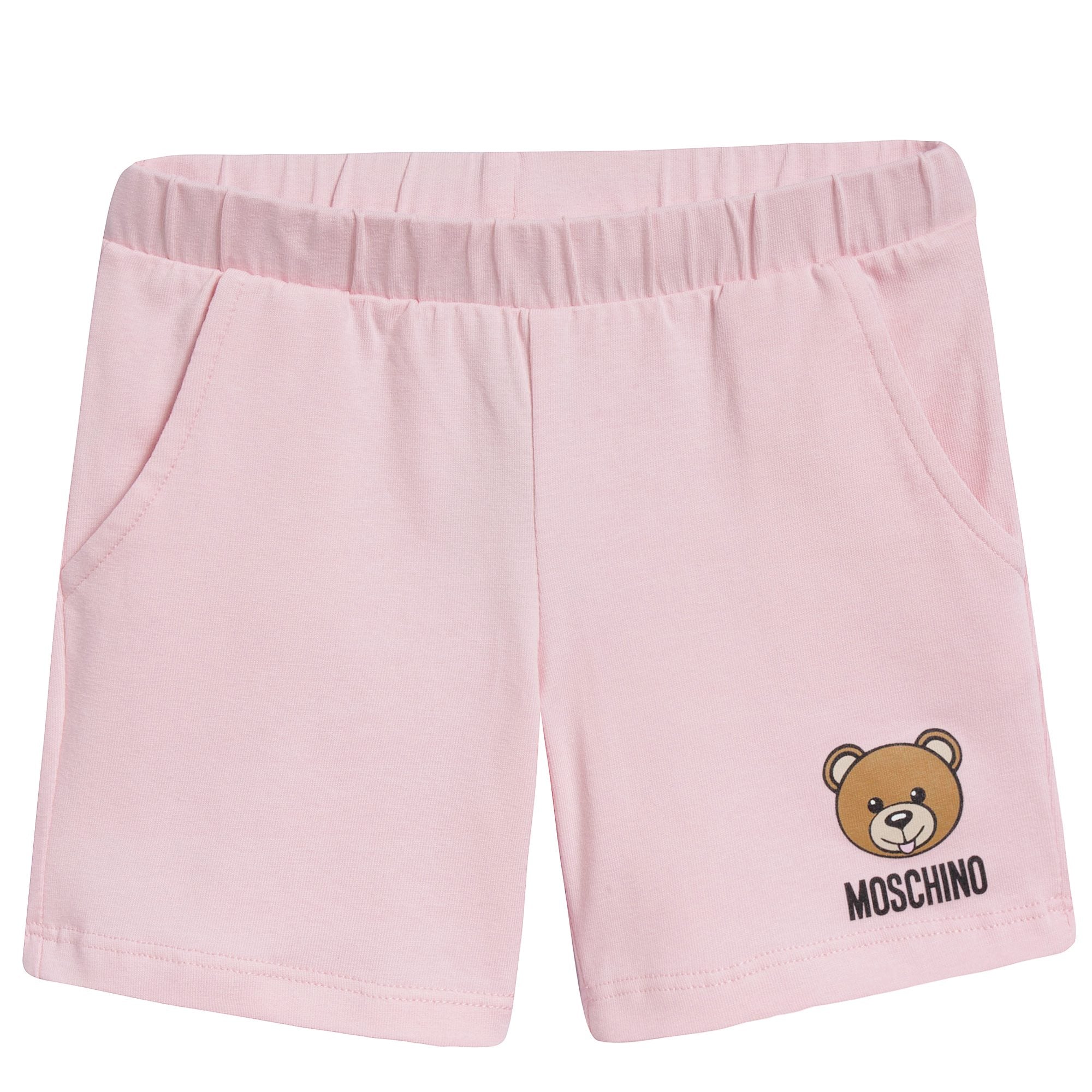 Baby Girls White & Sweet Rose Cotton Set