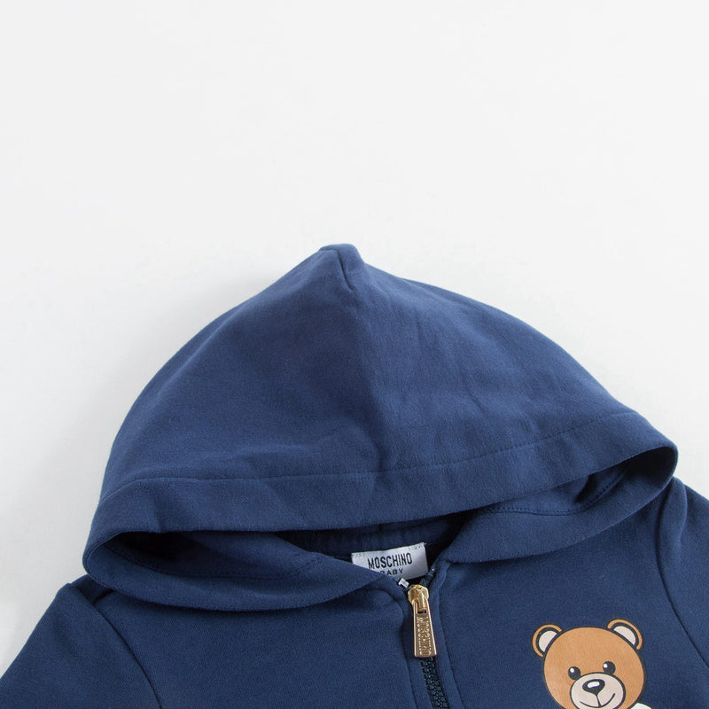 Baby Navy Blue Cotton Toy Tracksuit