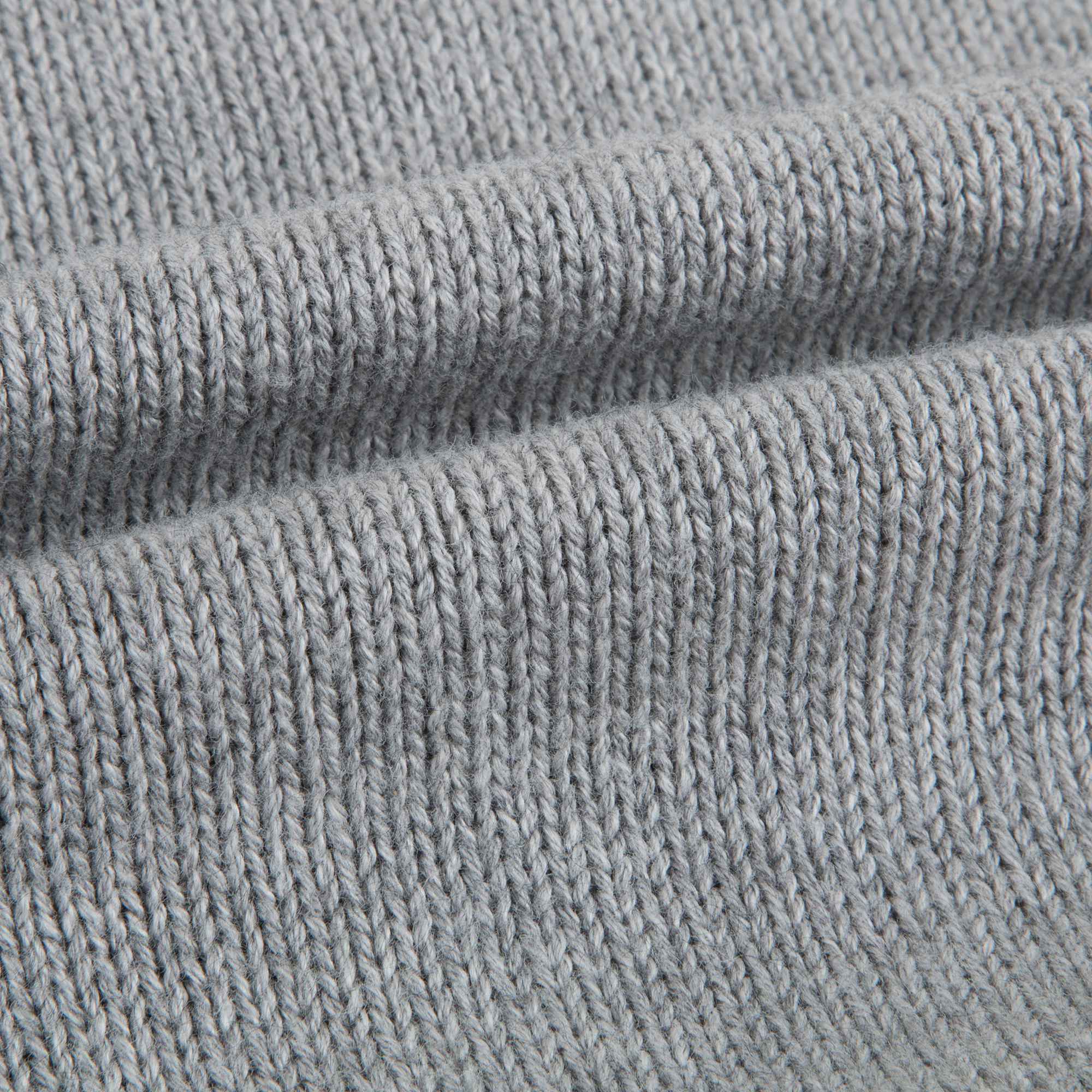 Boys Marl Grey Cotton Sweater