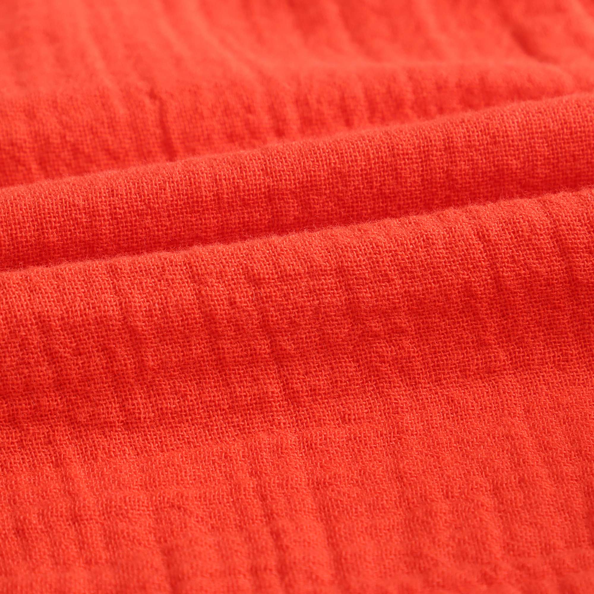 Girls Red Cotton Short