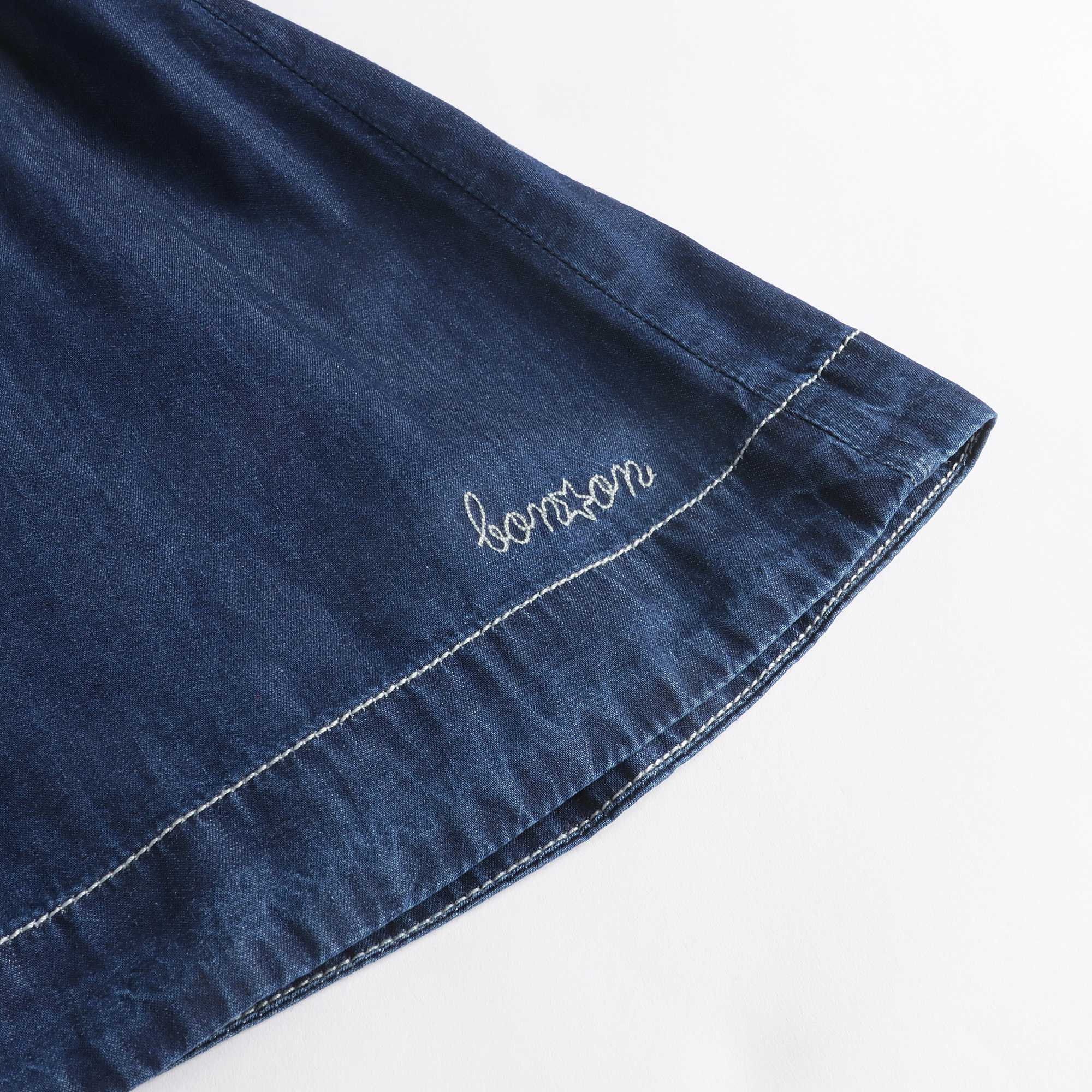 Girls Blue Denim Skirt