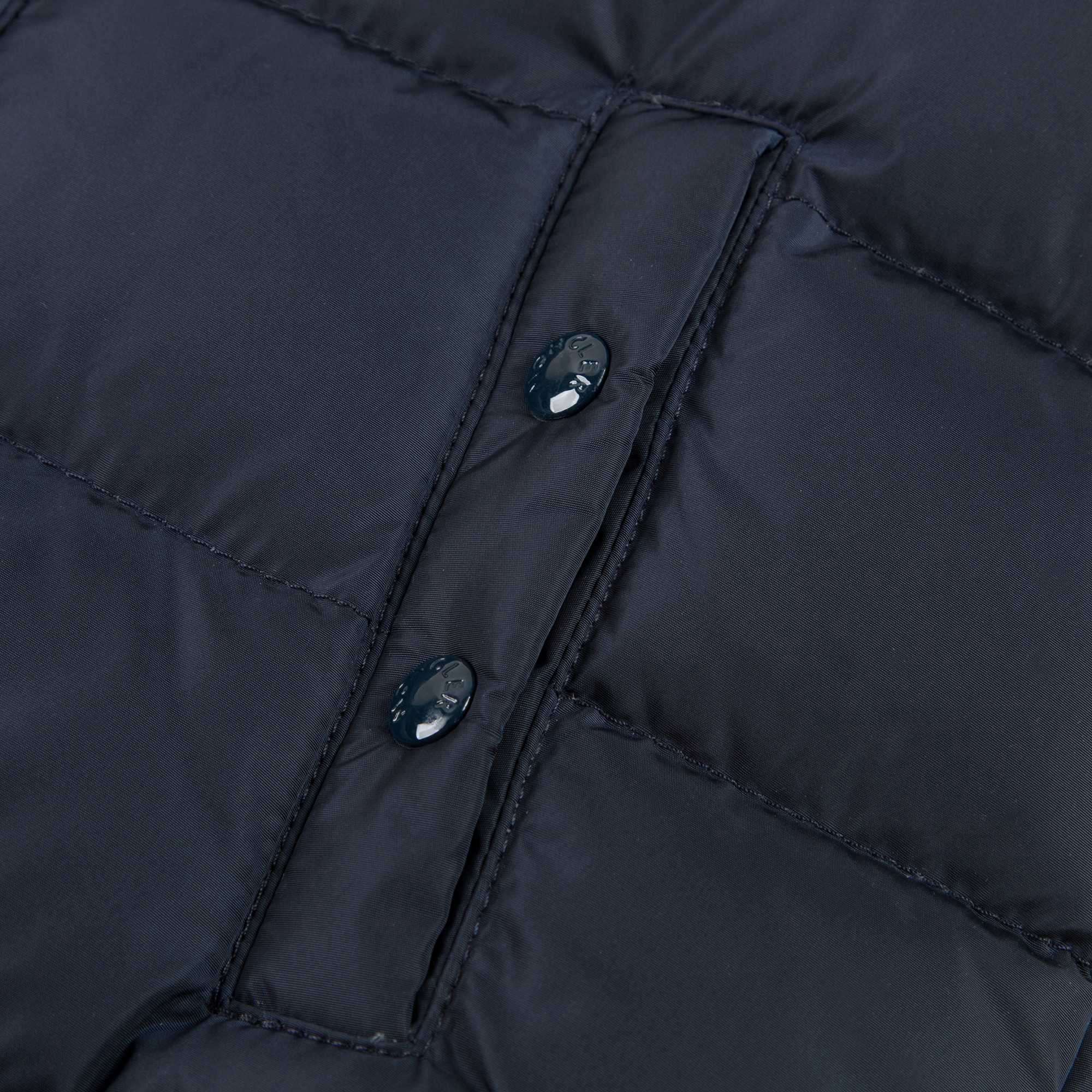 Baby Girls Blue 'Azinza' Down Padded Jacket With Flounces