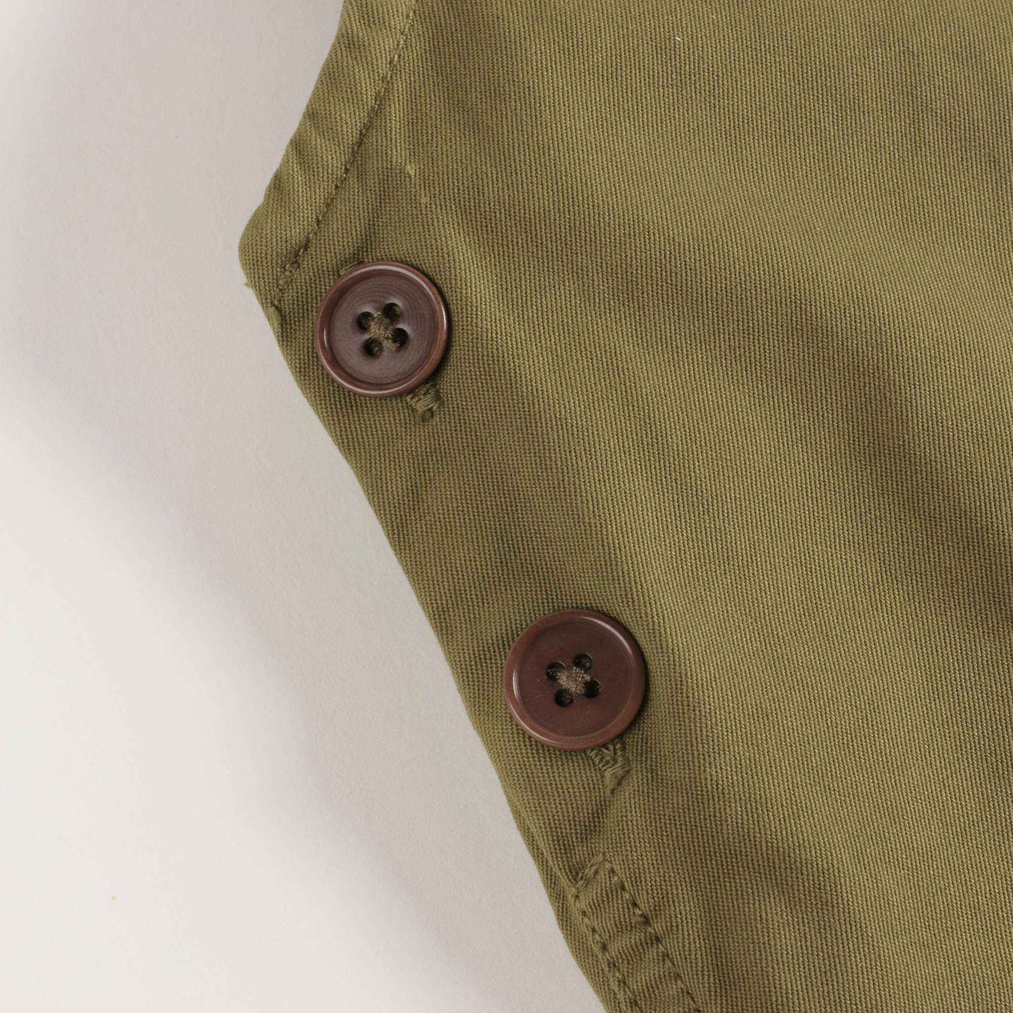 Baby Boys & Girls Green Cotton Trousers