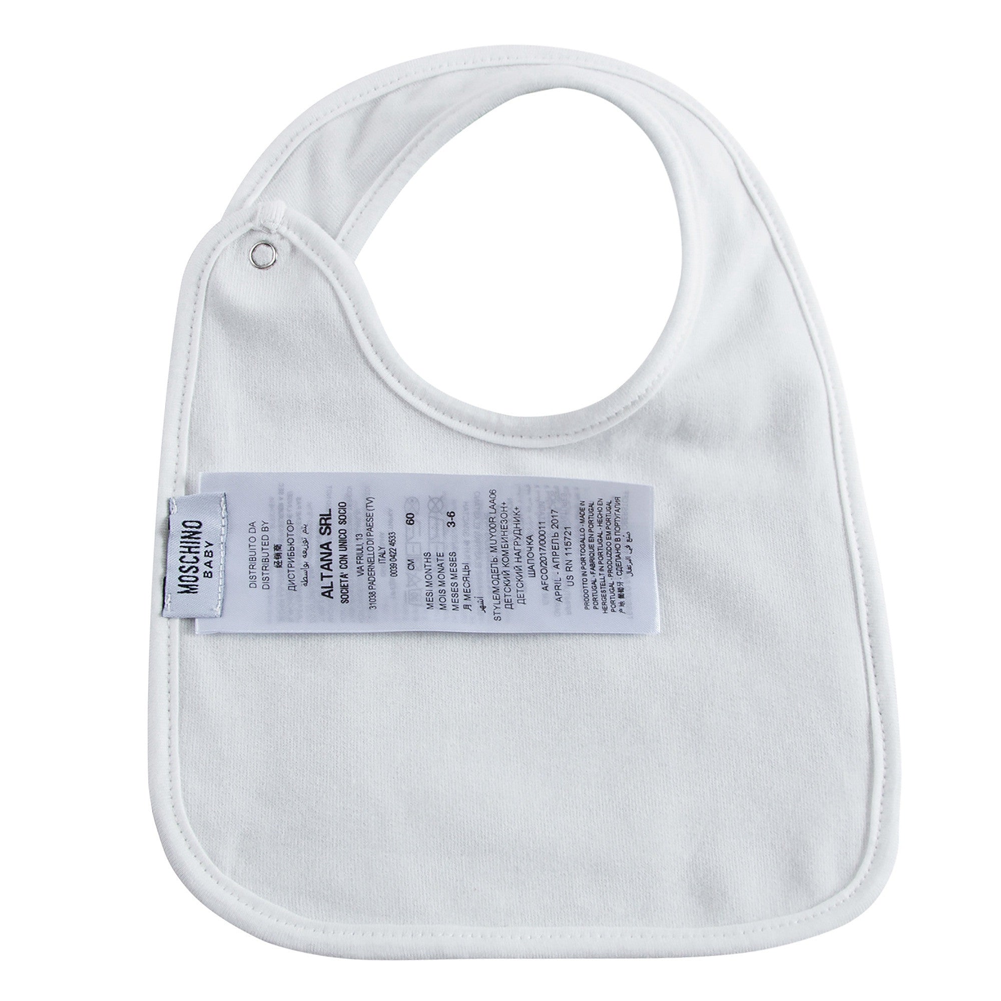 Baby White & Grey Toy Printed Babygrow 3 Piece Set