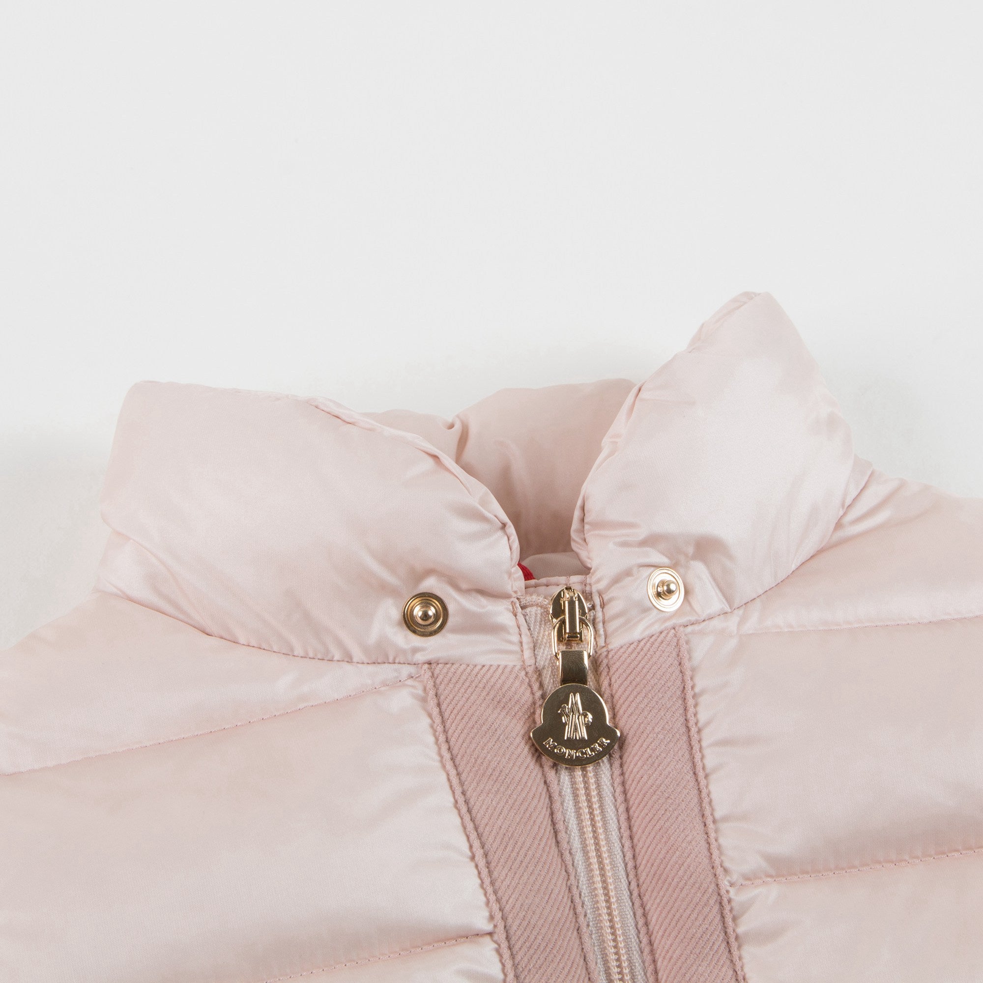 Baby Girls Pale Pink 'Maevant' Down Padded Coat
