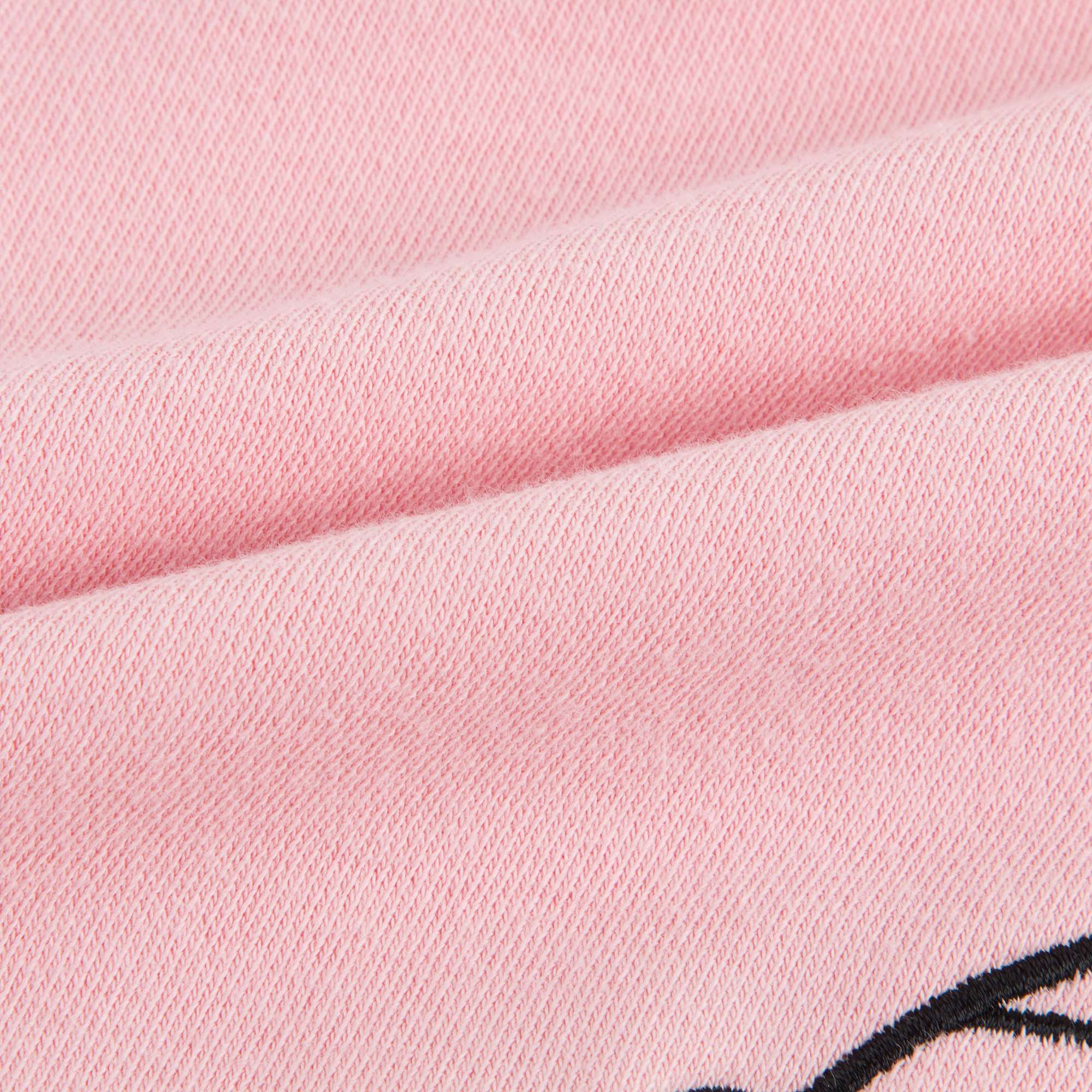 Girls Middle Pink With Eyes Cotton Sweatshirt