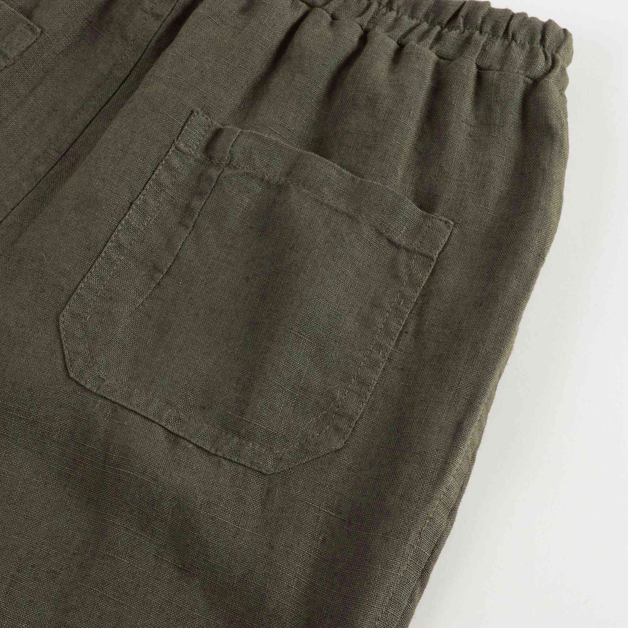 Boys & Girls Army Green Trousers