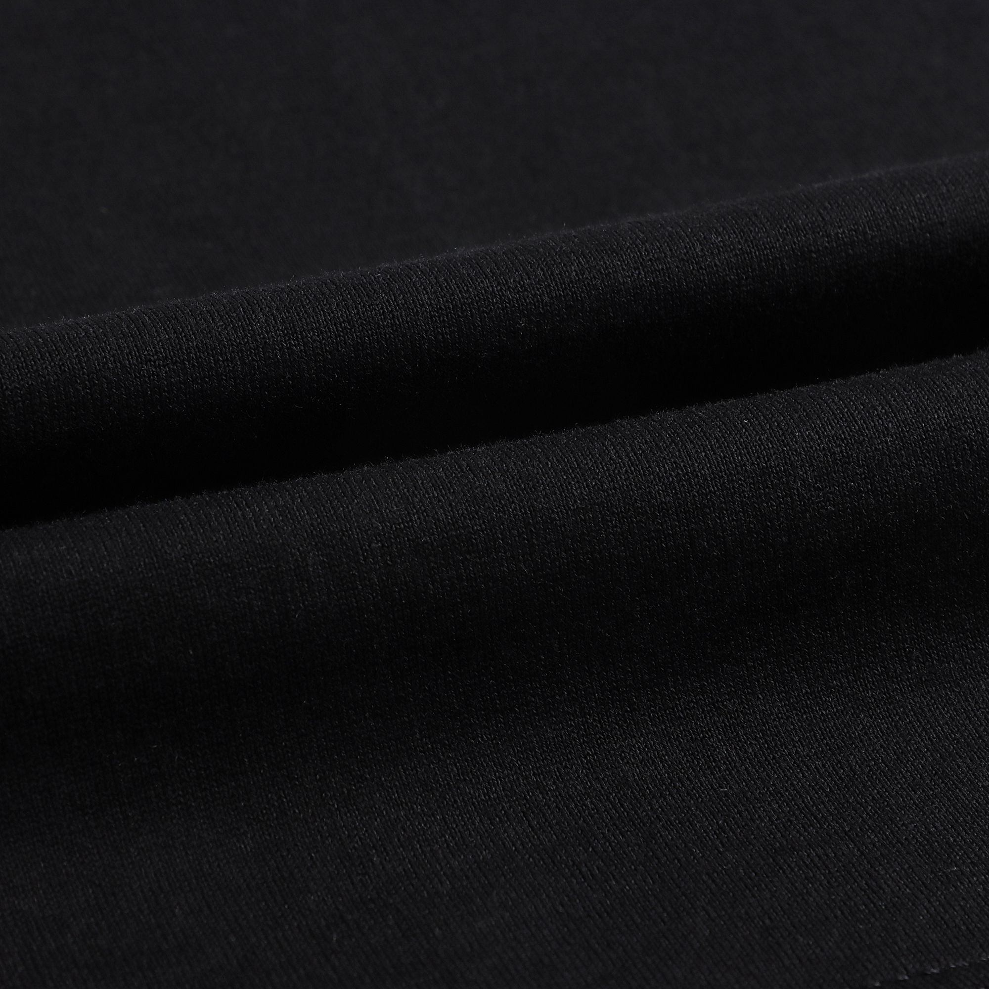 Boys & Girls Black Logo Cotton T-Shirt