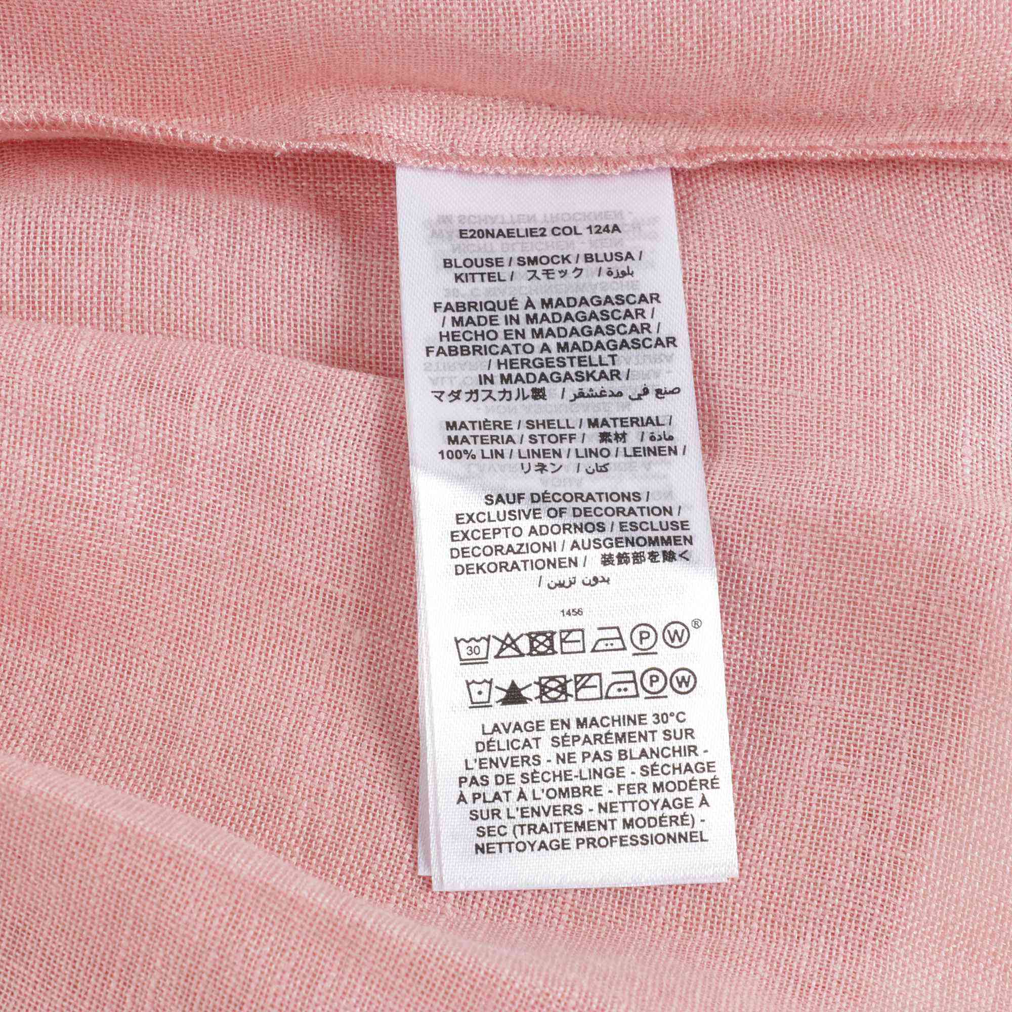 女小童粉色吊带上衣