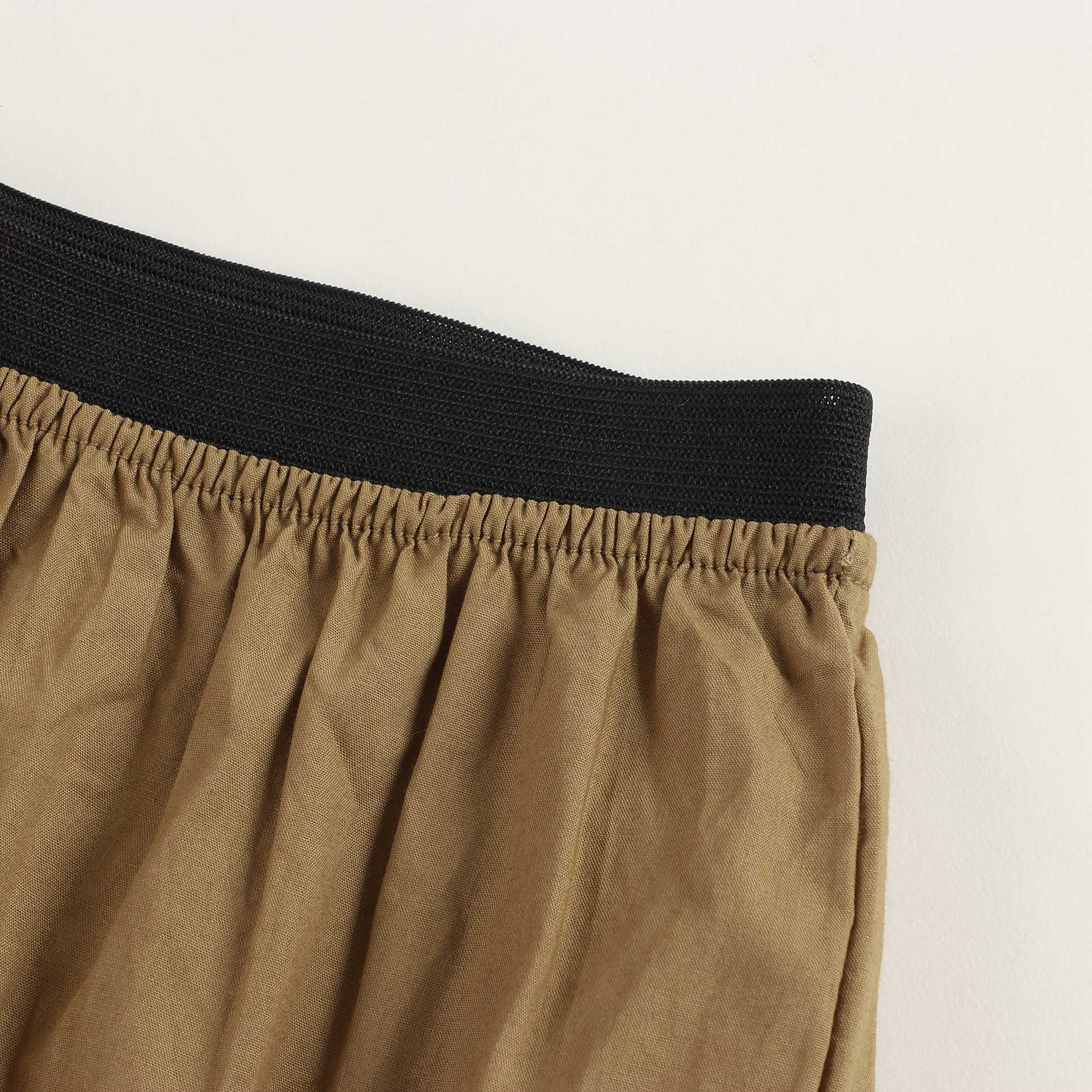 Baby Olive Cotton Shorts