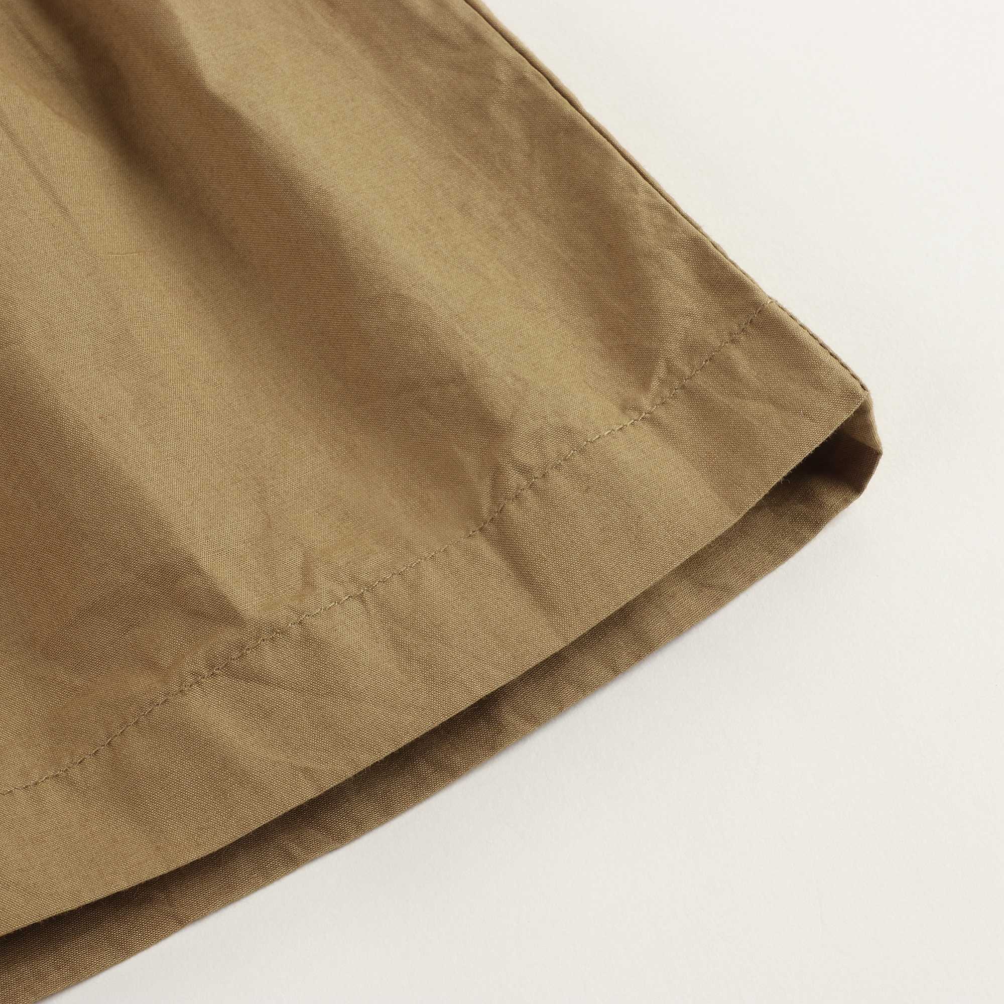 Baby Olive Cotton Shorts