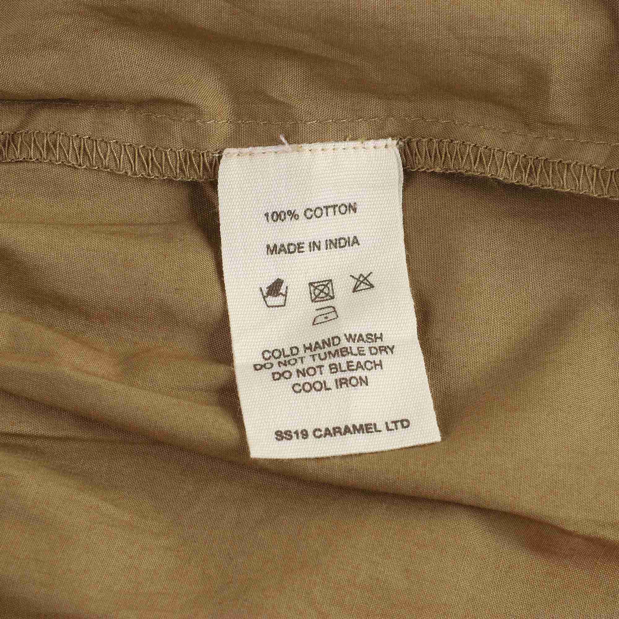 Baby Olive Cotton Shorts